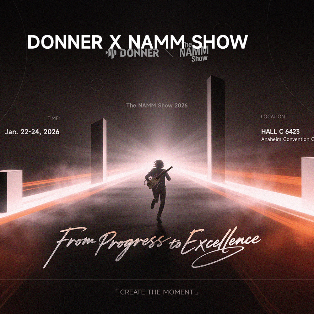 Donner Showcased Innovative New Products for 2026 at the NAMM Show