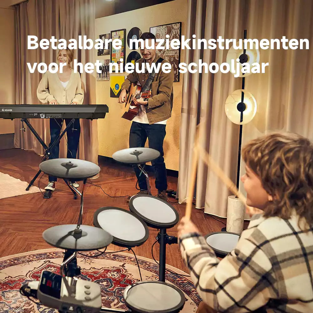Betaalbare muziekinstrumenten voor het nieuwe schooljaar