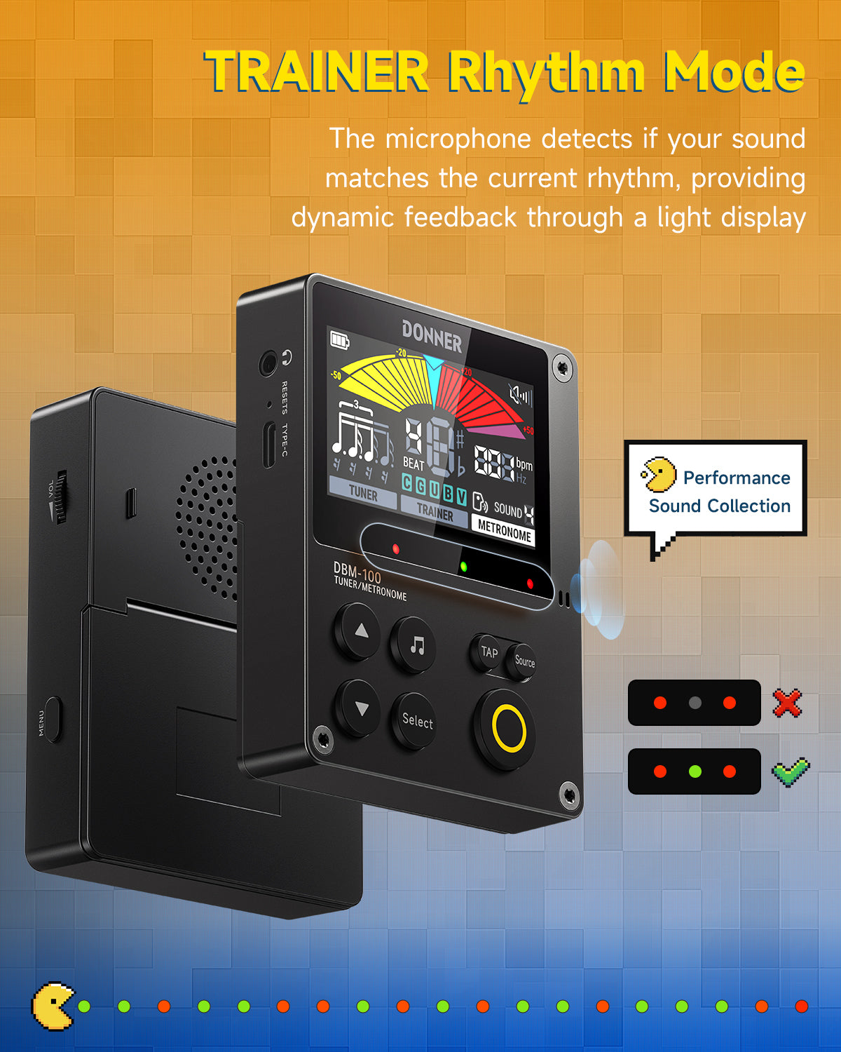 Donner DBM-100 Rechargeable Metronome