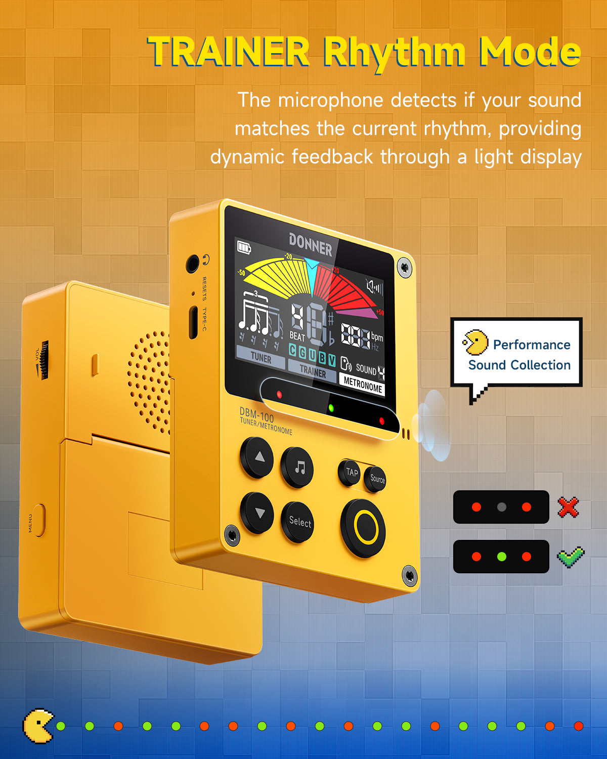 Donner DBM-100 Rechargeable Metronome