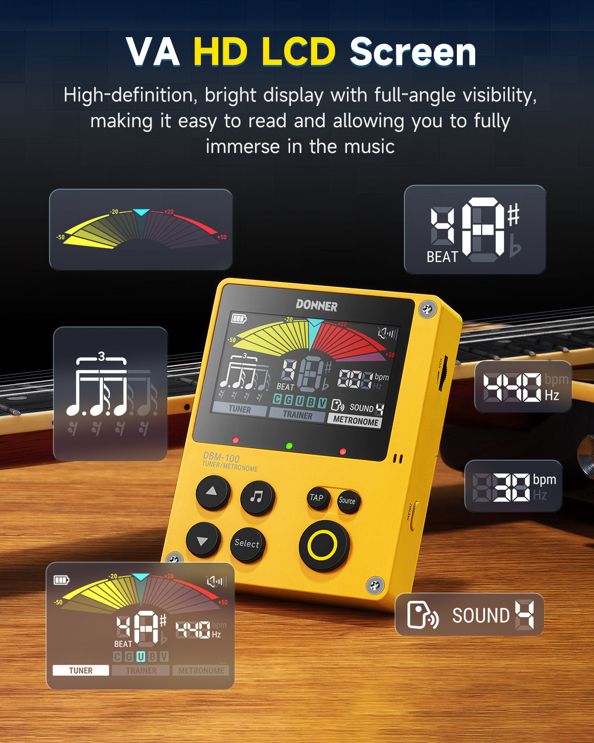 Donner DBM-100 Rechargeable Metronome