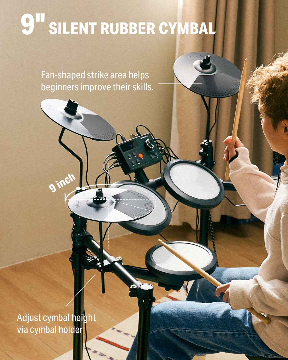 Donner DED-70 Electronic Drum Kit for beginner