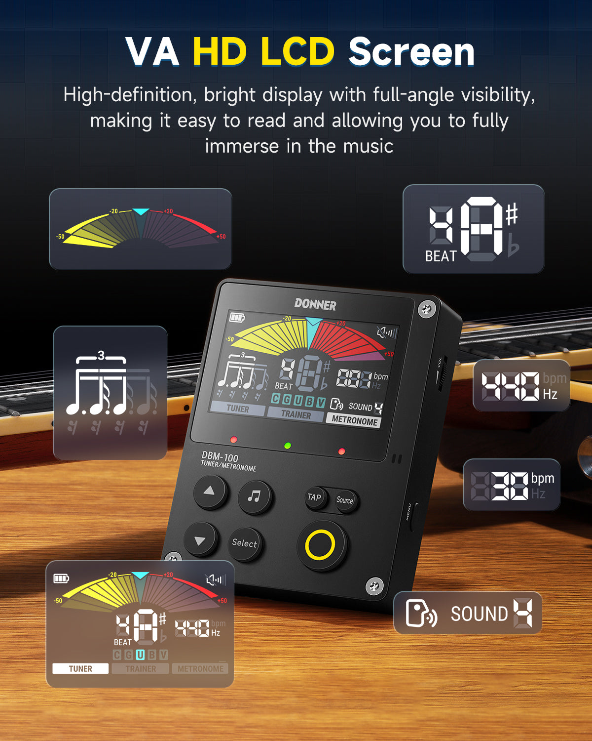 Donner DBM-100 Rechargeable Metronome