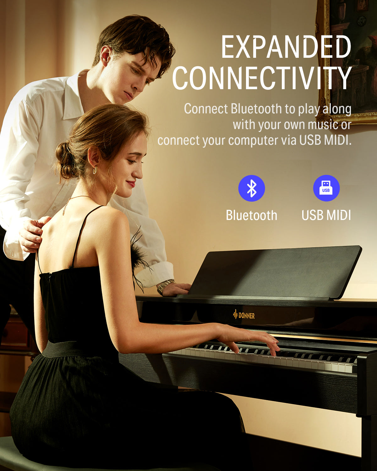 Donner DDP-400 Hammer Action Digital Piano