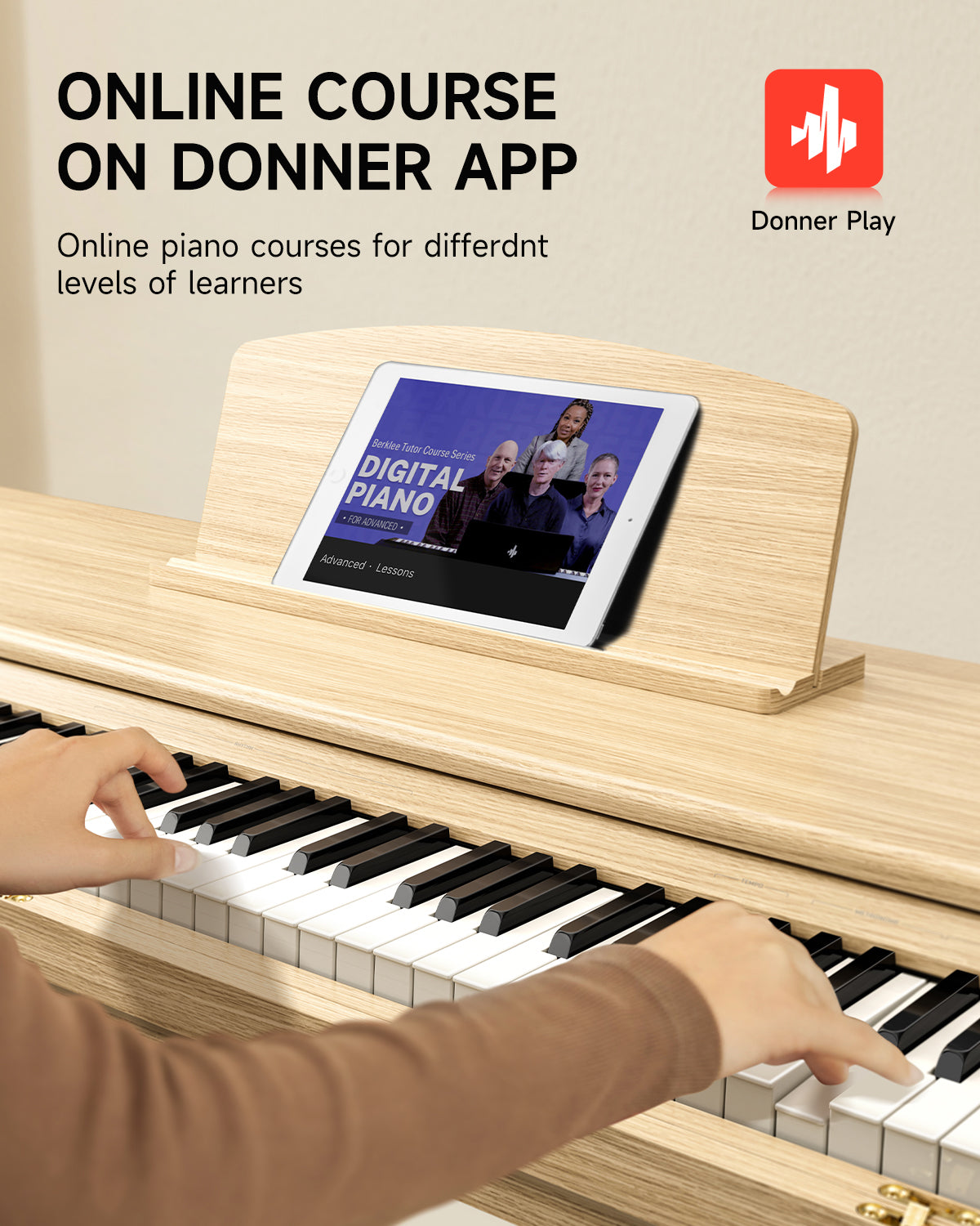 Donner DDP-65 88-Key Drawer Style Digital Piano