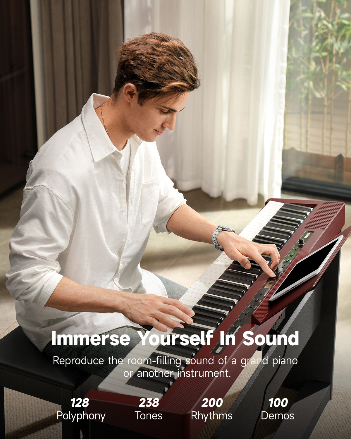 Donner DEP-16 88 Key Weighted Portable Digital Piano for Beginner