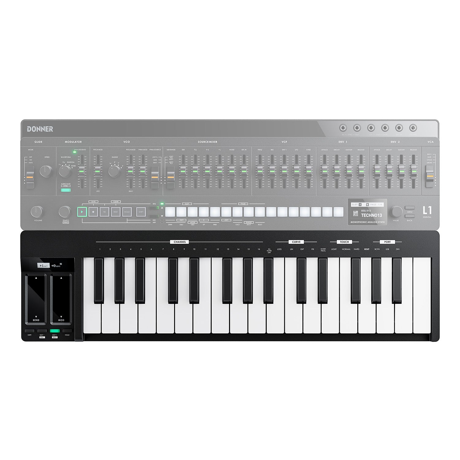 Donner Essential L1 Synthesizer-
KB-32M##-L1+KB-32M##