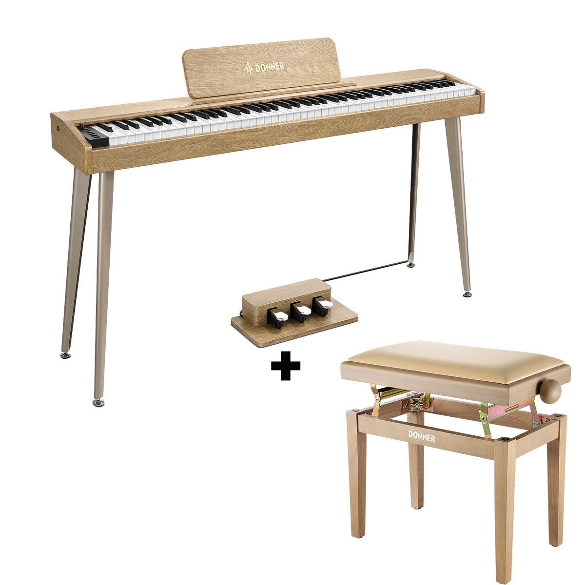 Donner DDP-60 semi-gewogen digitale piano