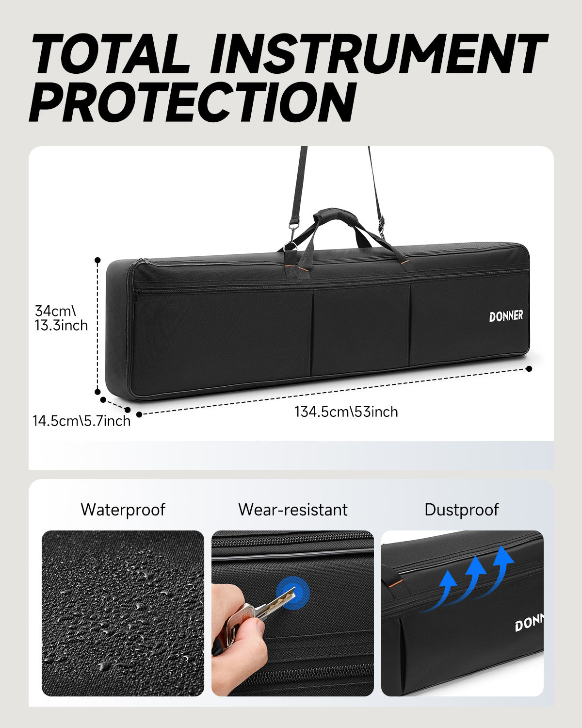 Donner 88-key Keyboard Bag