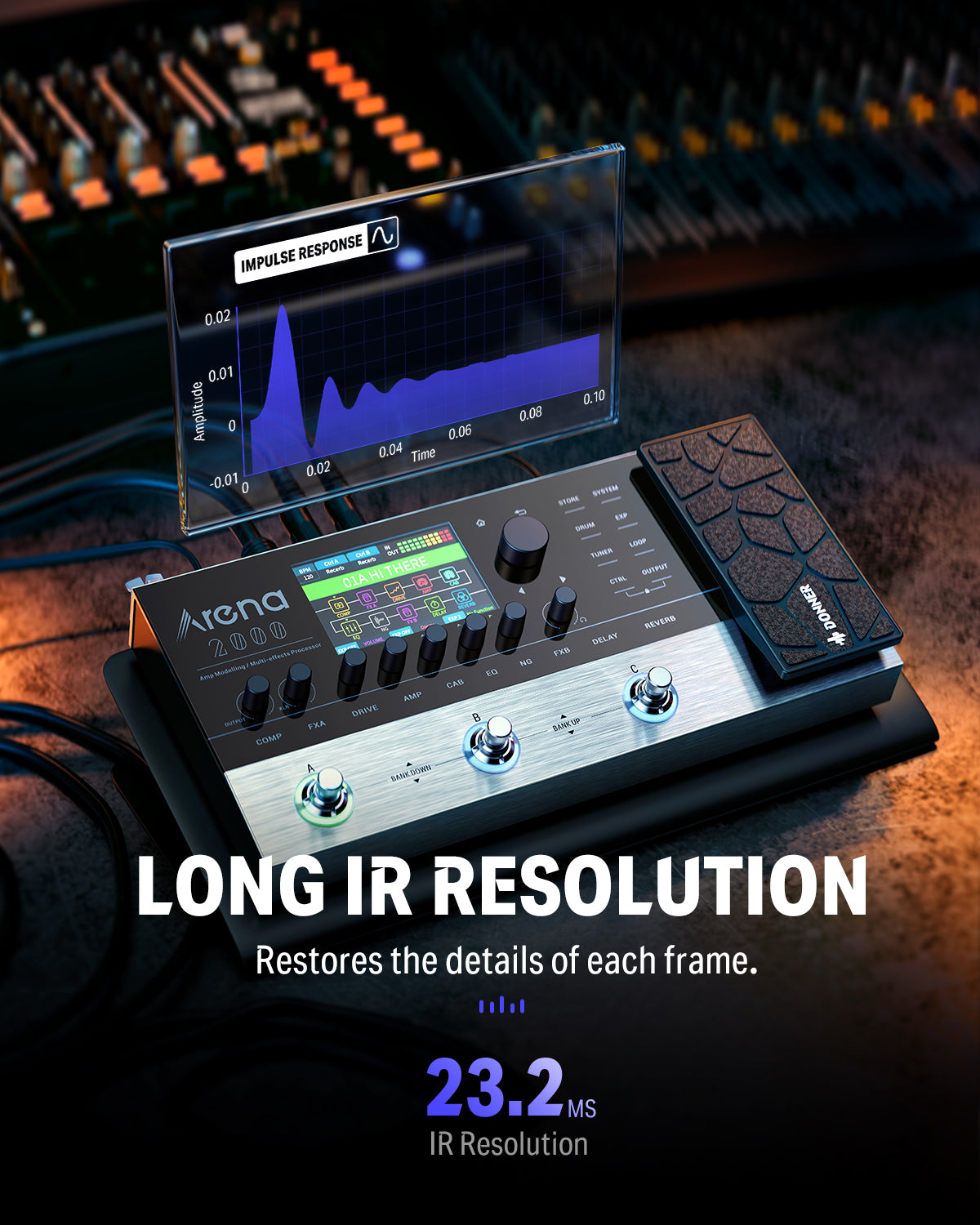 Donner Arena 2000 Multi-Effect Pedal