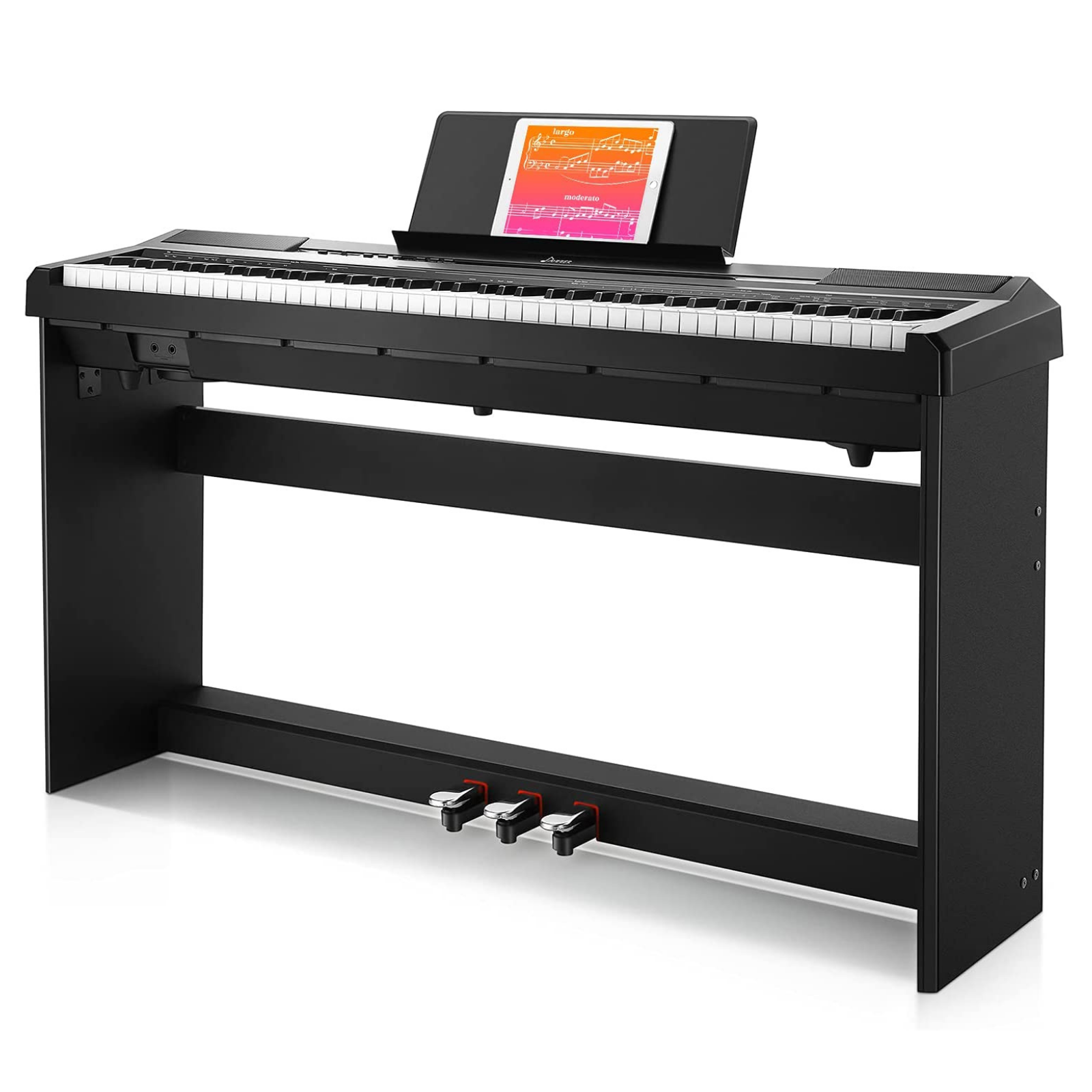 Donner 電子ピアノ 88鍵盤 スタンド付き DEP-10 71F2AHQcWGL._UF350,350_QL50_.jpg