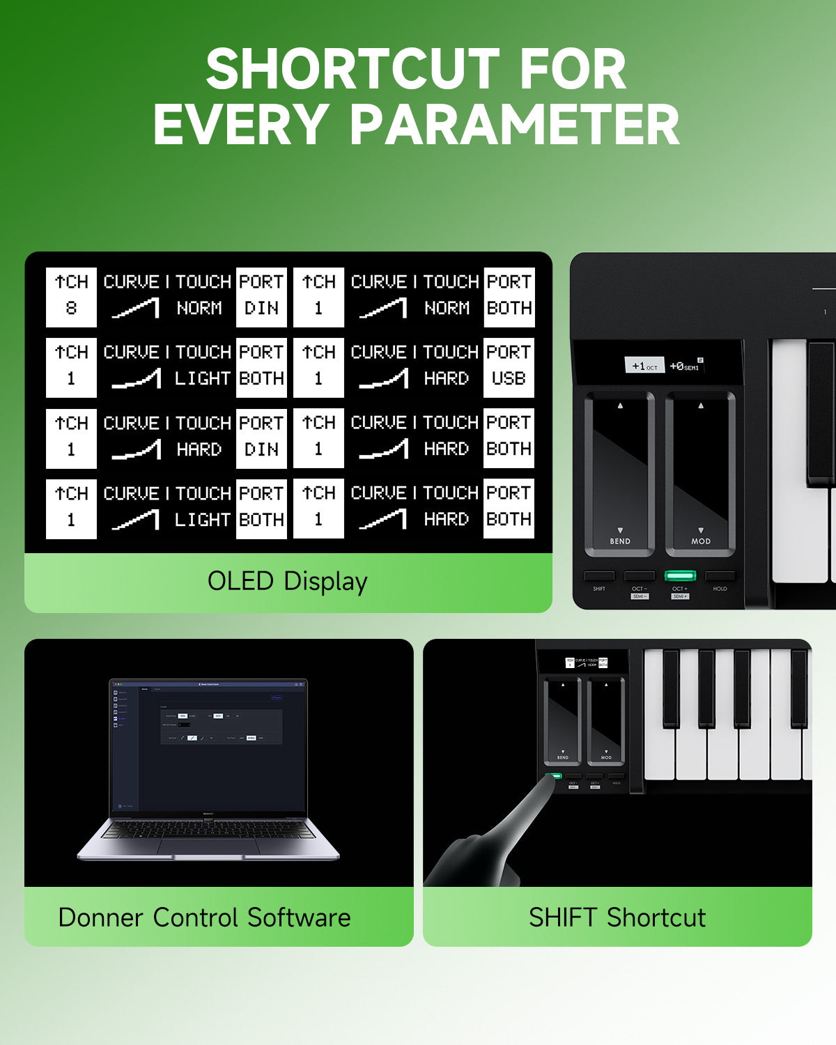 Donner Essential L1 Synthesizer-
KB-32M##-L1+KB-32M##