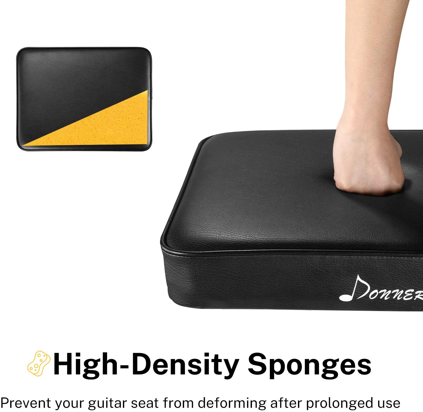 Donner Adjustable X-Style Bench with 6cm High-Density Padding