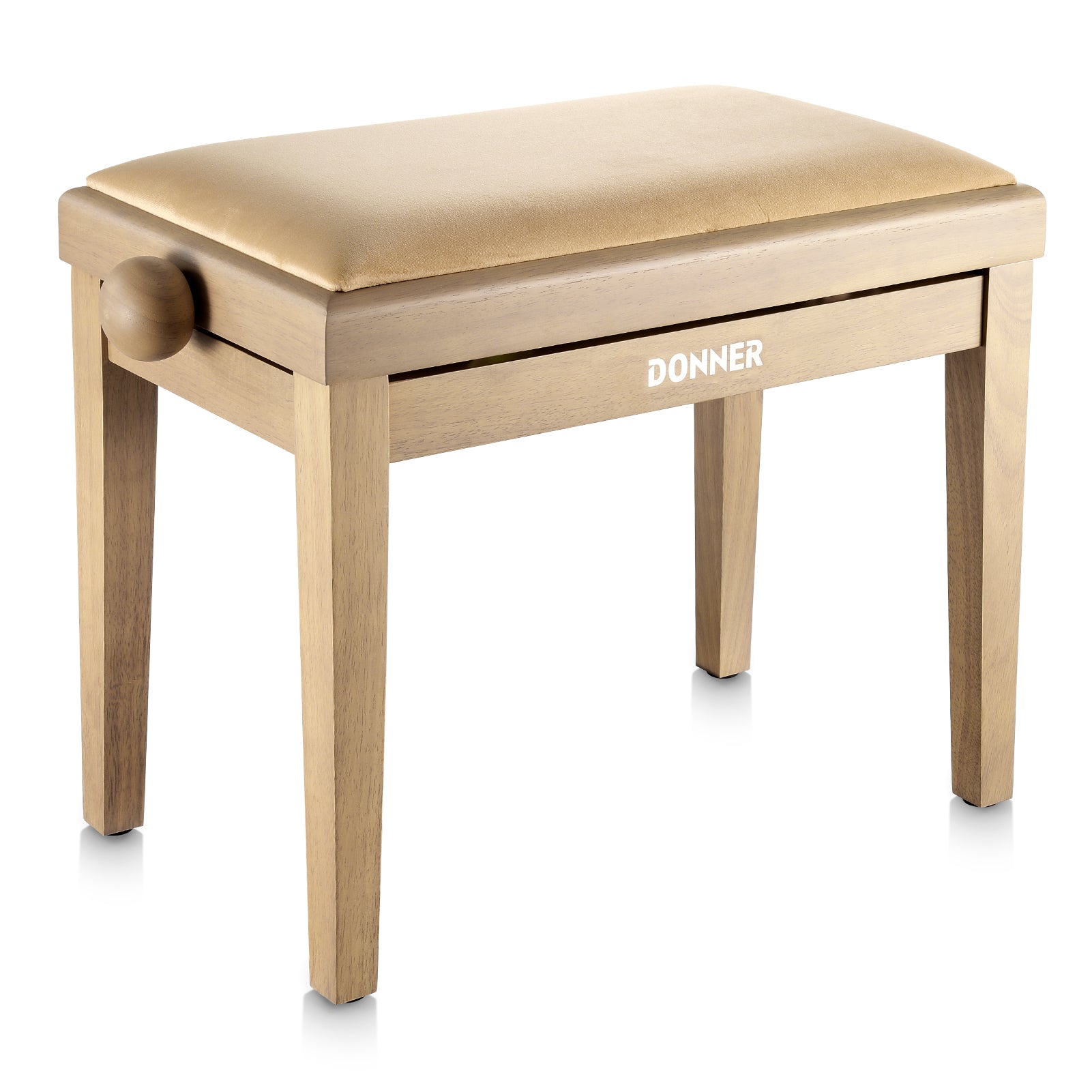 Donner Height-adjustable piano stool,Matte Beige