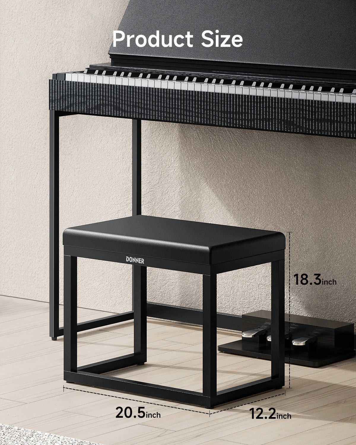 Donner DKB-200 Metal Piano Bench
