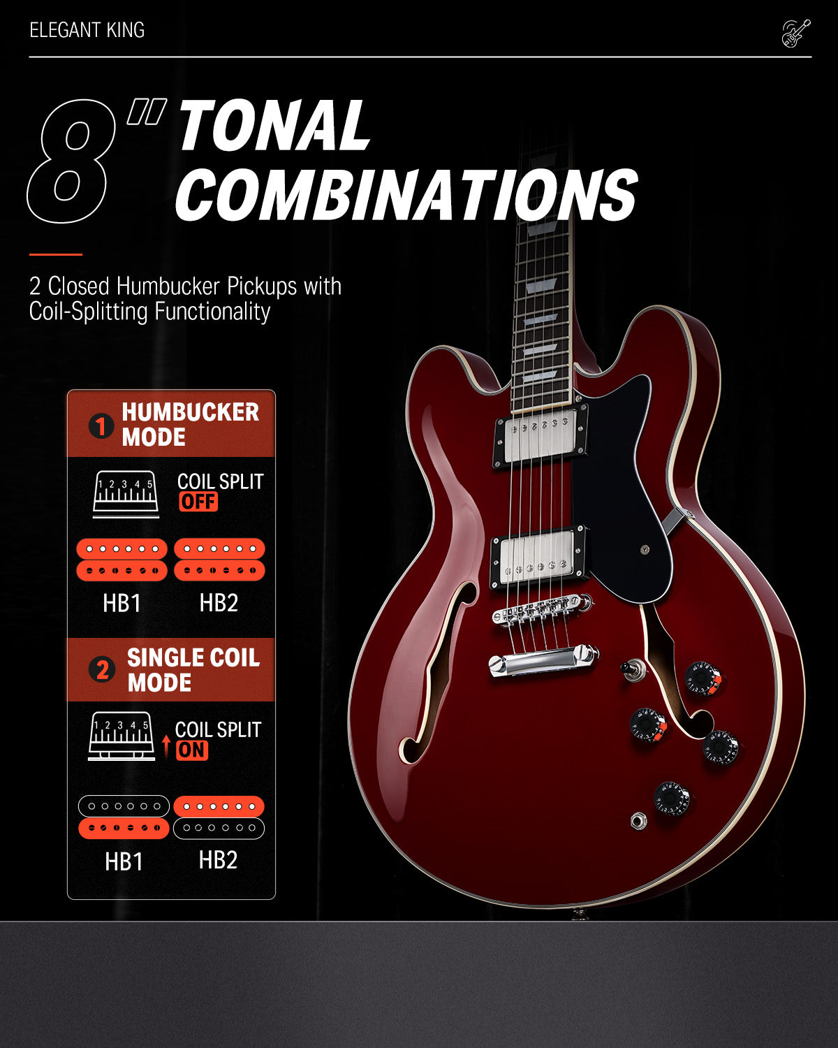 Donner DJP-1000 Electric Guitar
