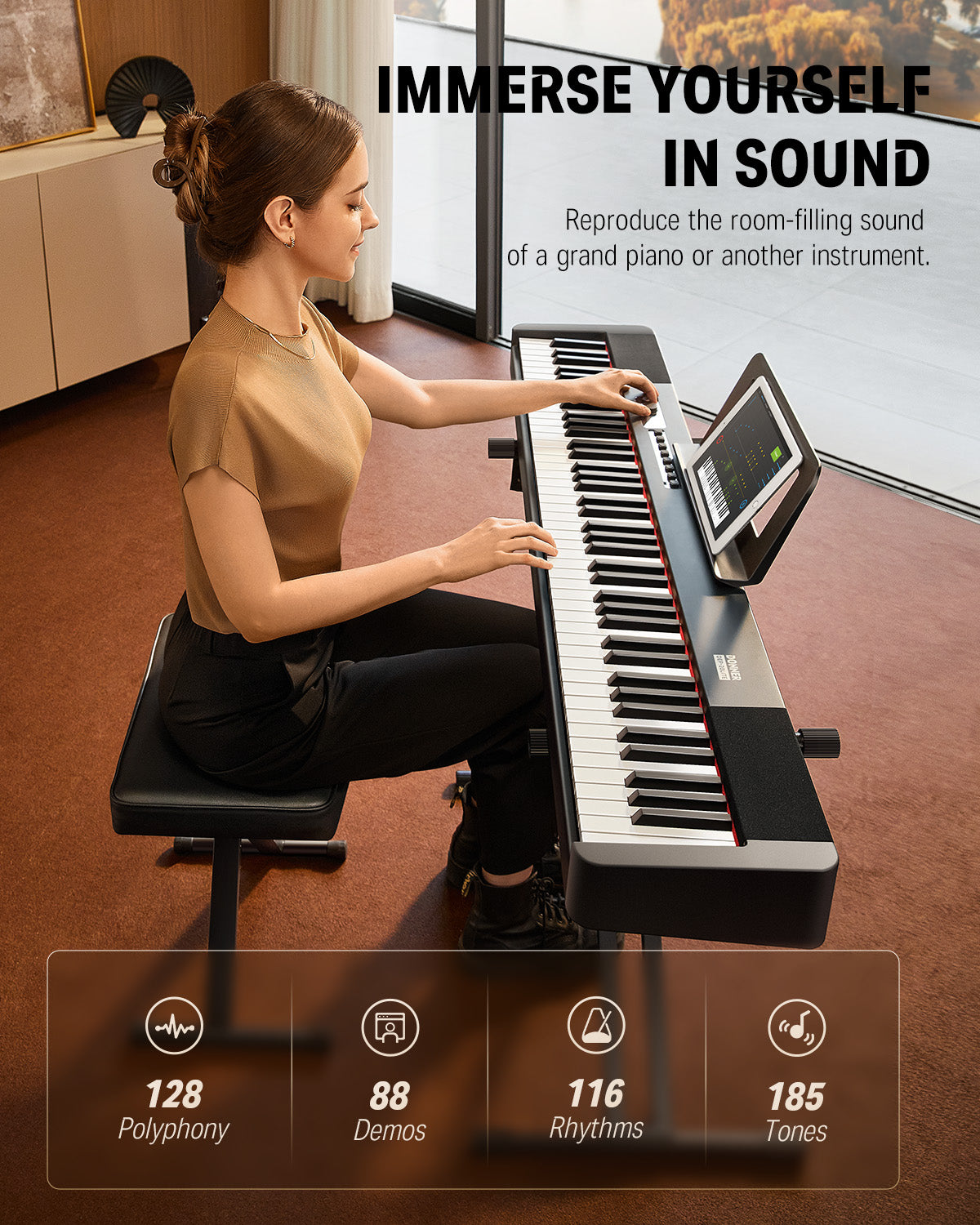 DONNER DEP-20 LITE Beginner Digital Piano