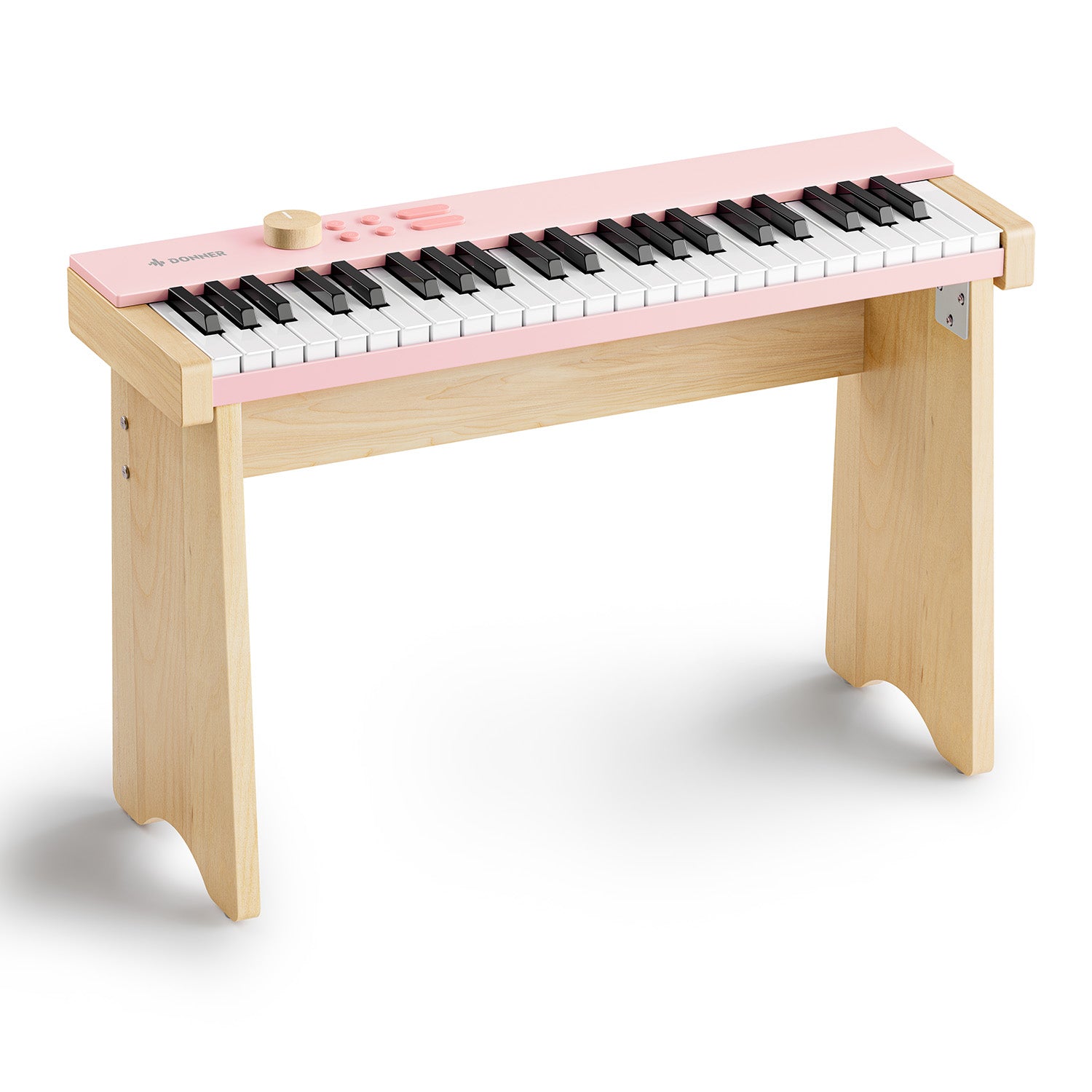 Eastar KIDO V20 Mini Digital Keyboard with 44 Keys and Stand-Pink##