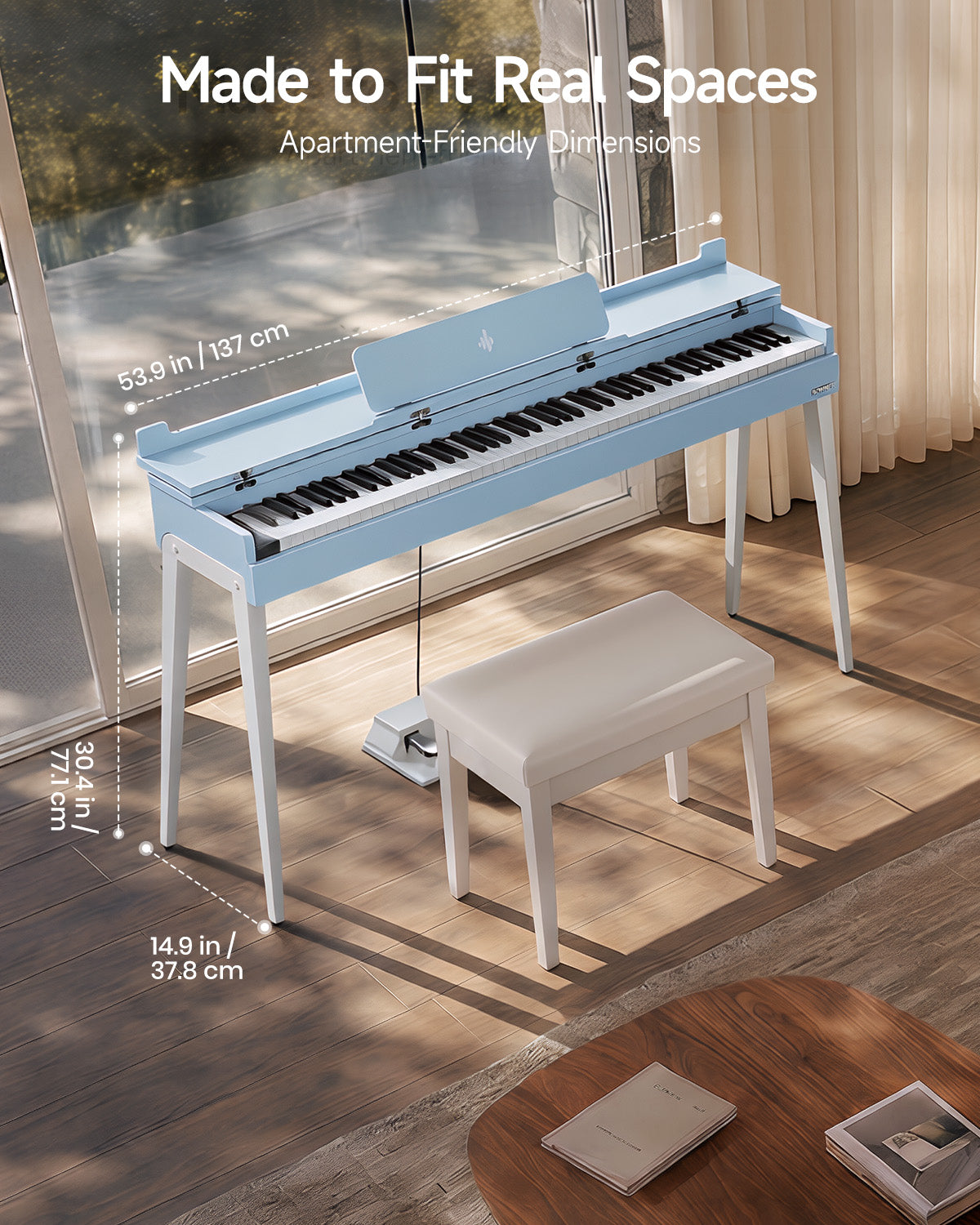 Donner OURA™ S200 88-key Home Digital Piano
