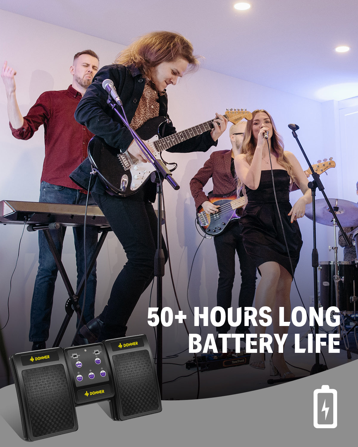 Pédale de tourne-page automatique Bluetooth Donner DBM-10