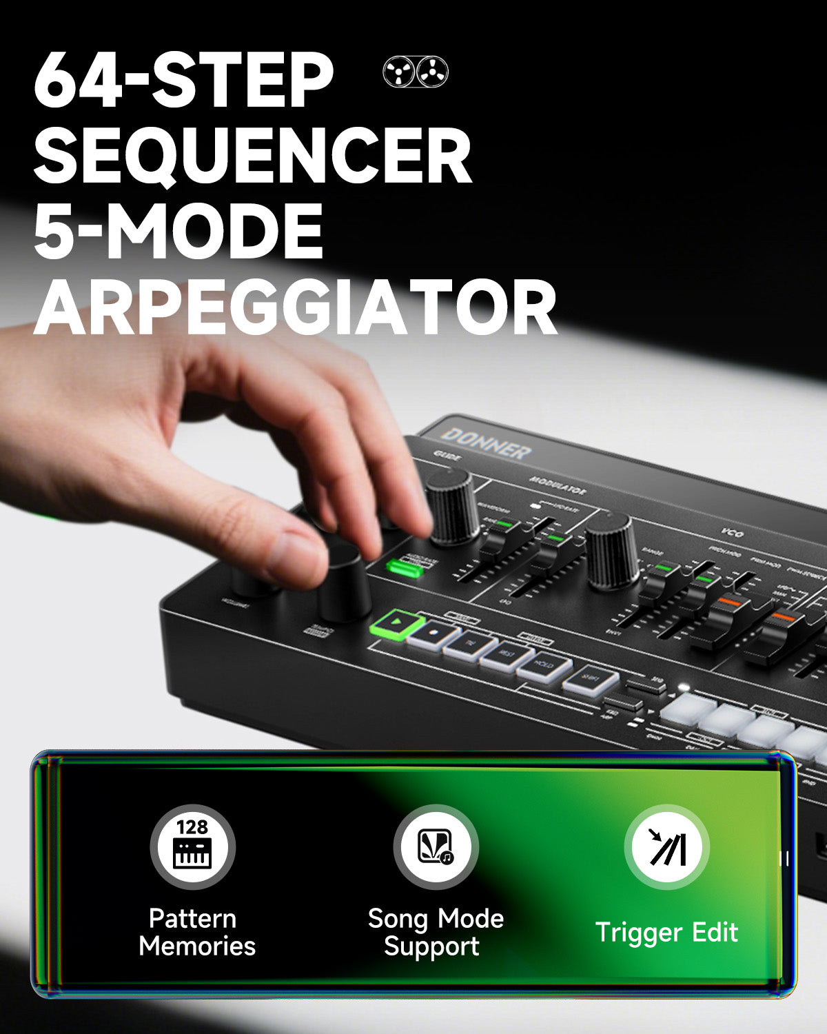 Donner Essential L1 Synthesizer-
L1##-L1+KB-32M##