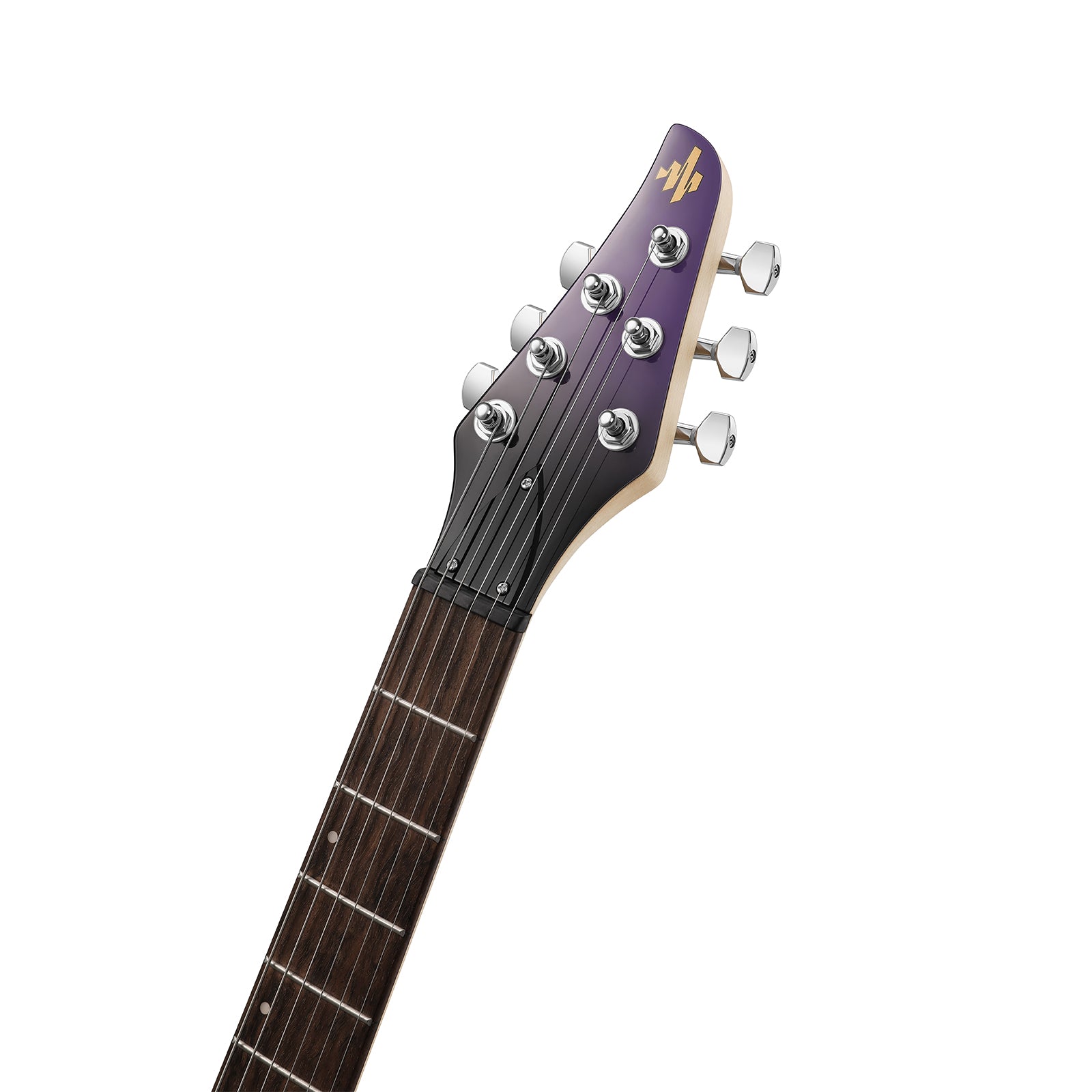 Donner DMT-66 Electric Guitar with Ceramic Single-Coil-Purple##