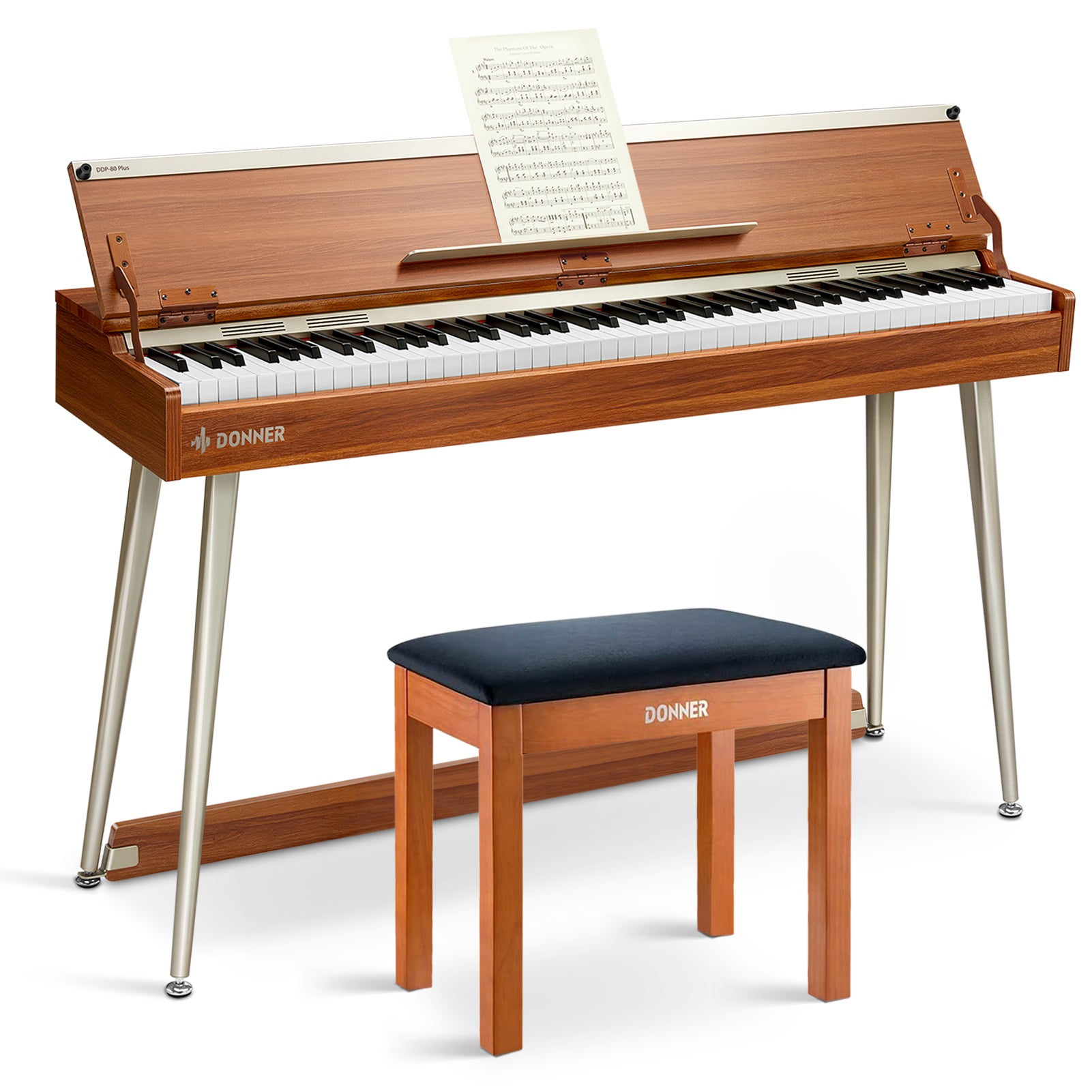 Donner DDP-80 PLUS Upright Digital Piano