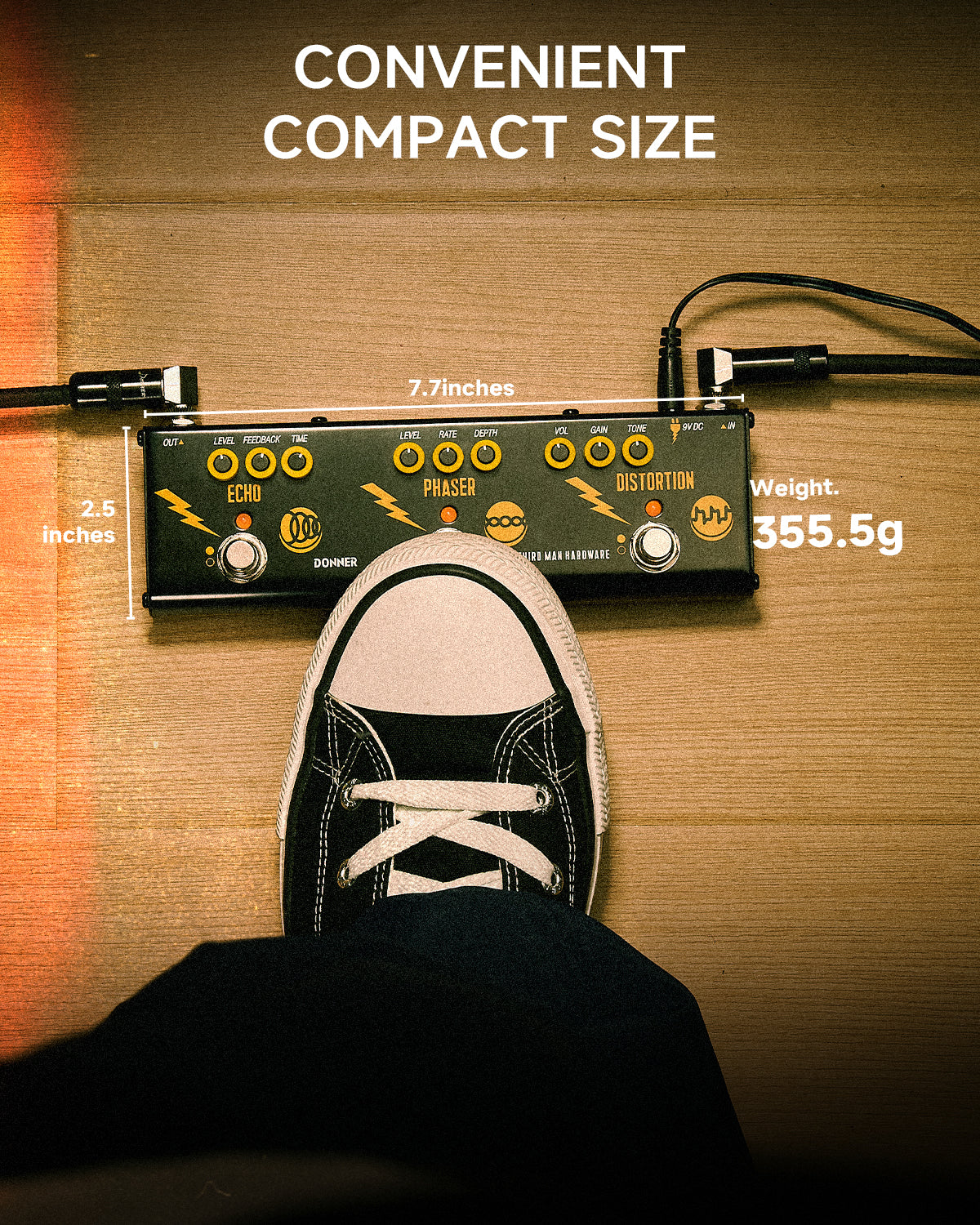 Donner X Triple Threat Guitar Pedal