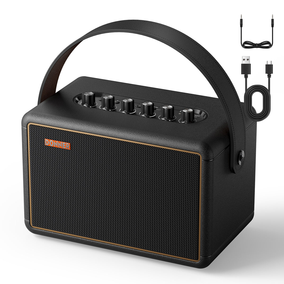 DONNER GO II Electric Guitar Amplifier-Black##