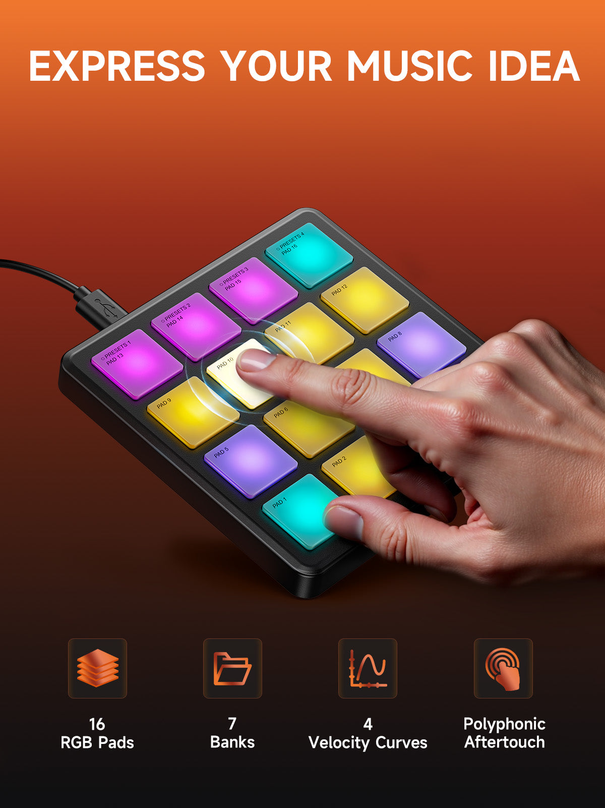 STARRYPAD MINI MIDI-CONTROLLER