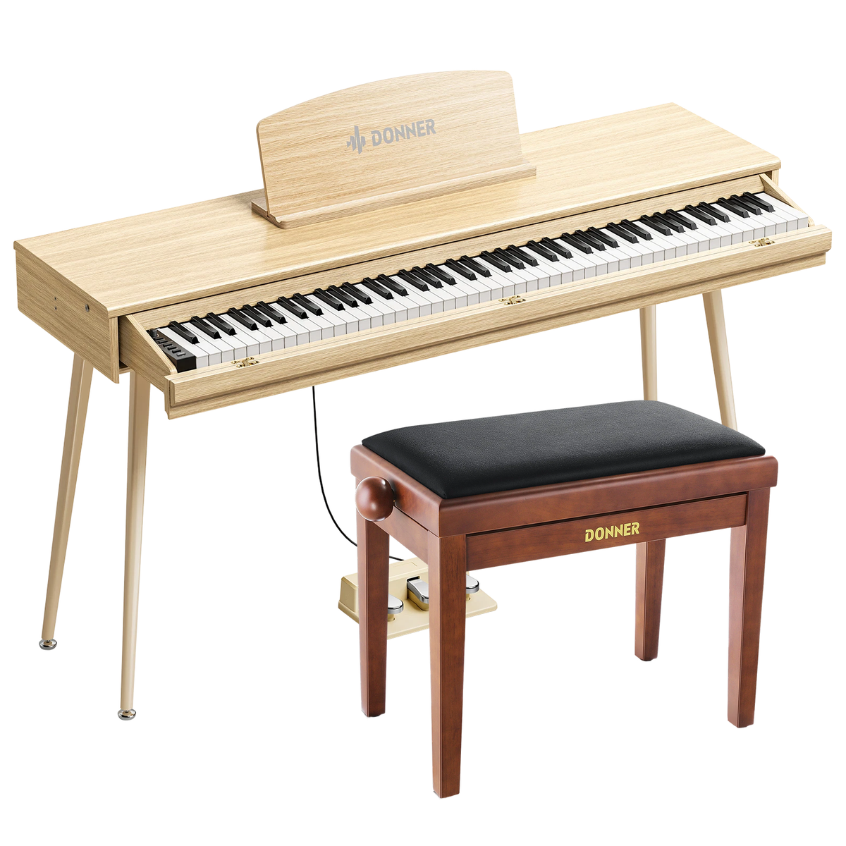 Donner DDP-65 88-Key Drawer Style Digital Piano