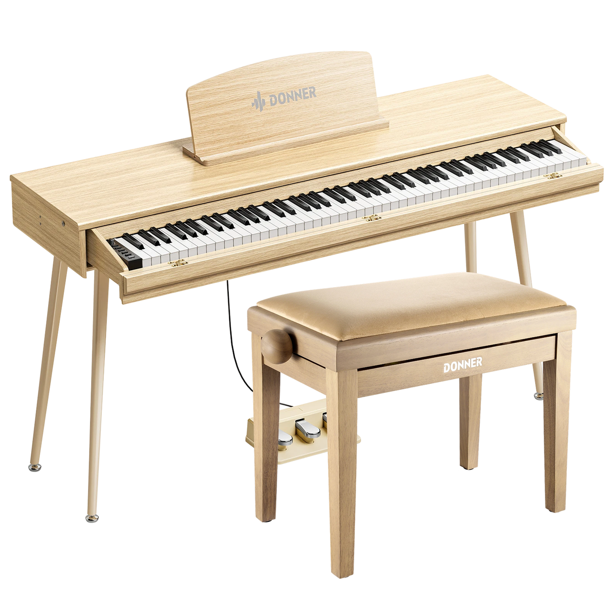 Donner DDP-65 88-Key Drawer Style Digital Piano
