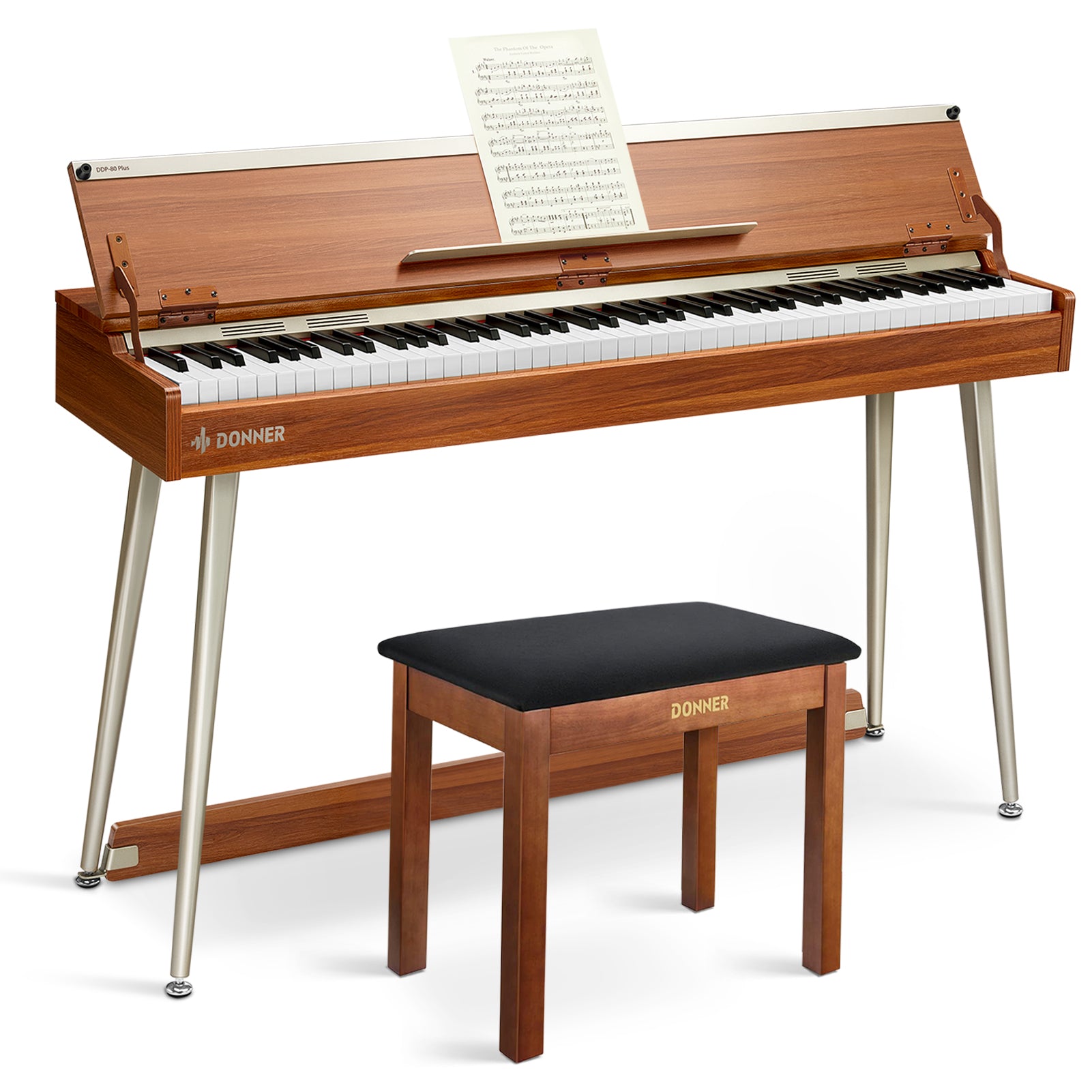 Donner DDP-80 PLUS Upright Digital Piano