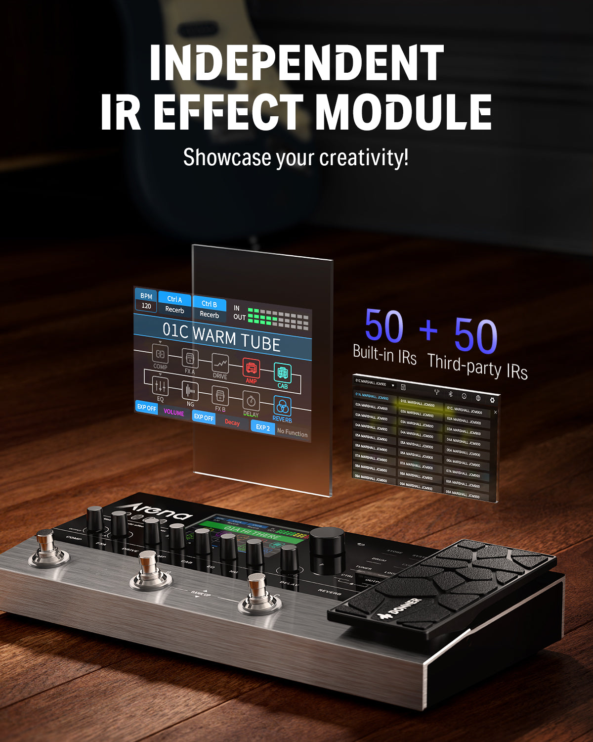 Donner Arena 2000 Multi-Effect Pedal