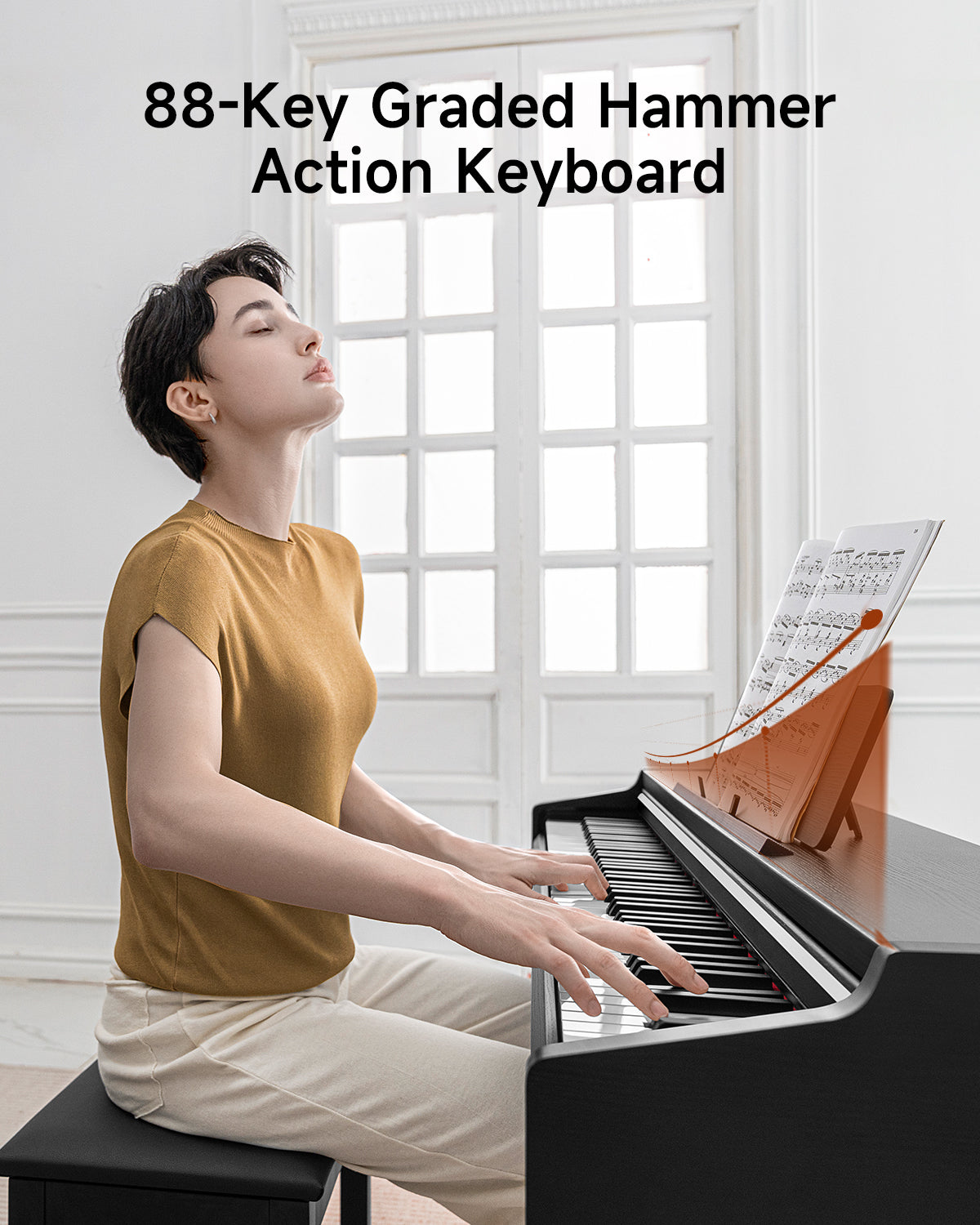 Donner DDP-200 PRO Upright Digital Piano