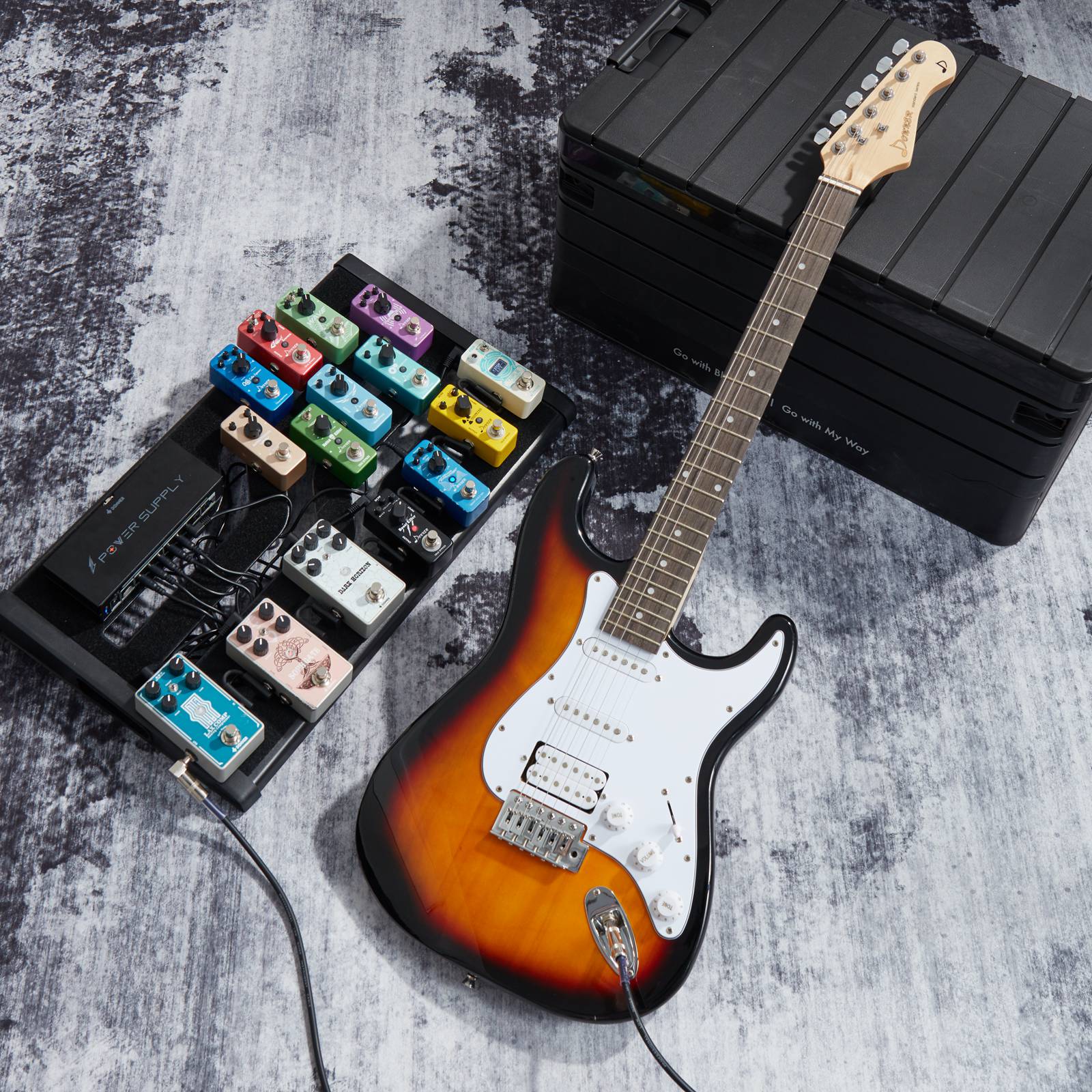 donner-dst-100-full-size-electric-guitar-kit-with-amplifier-39-inch-solid-body-hss-pickup-beginner-set