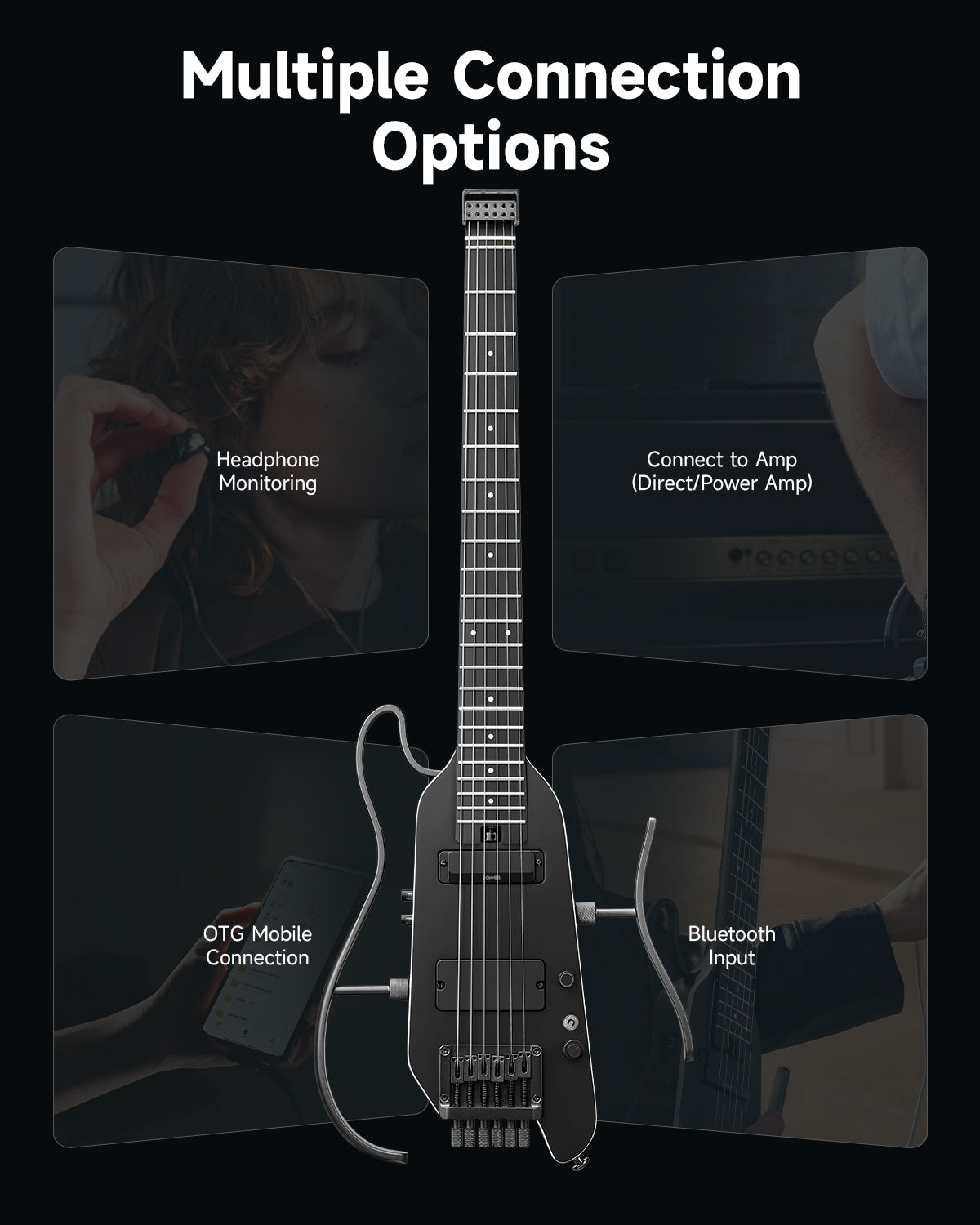 Donner HUSH X Pro Electric Guitar