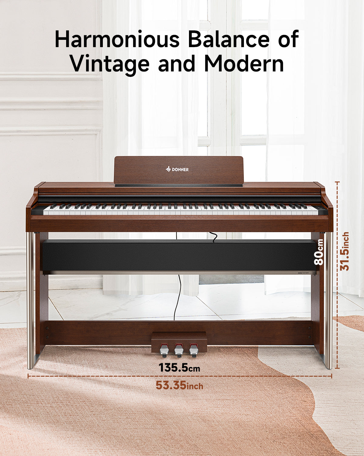 Donner DDP-200 PRO Upright Digital Piano