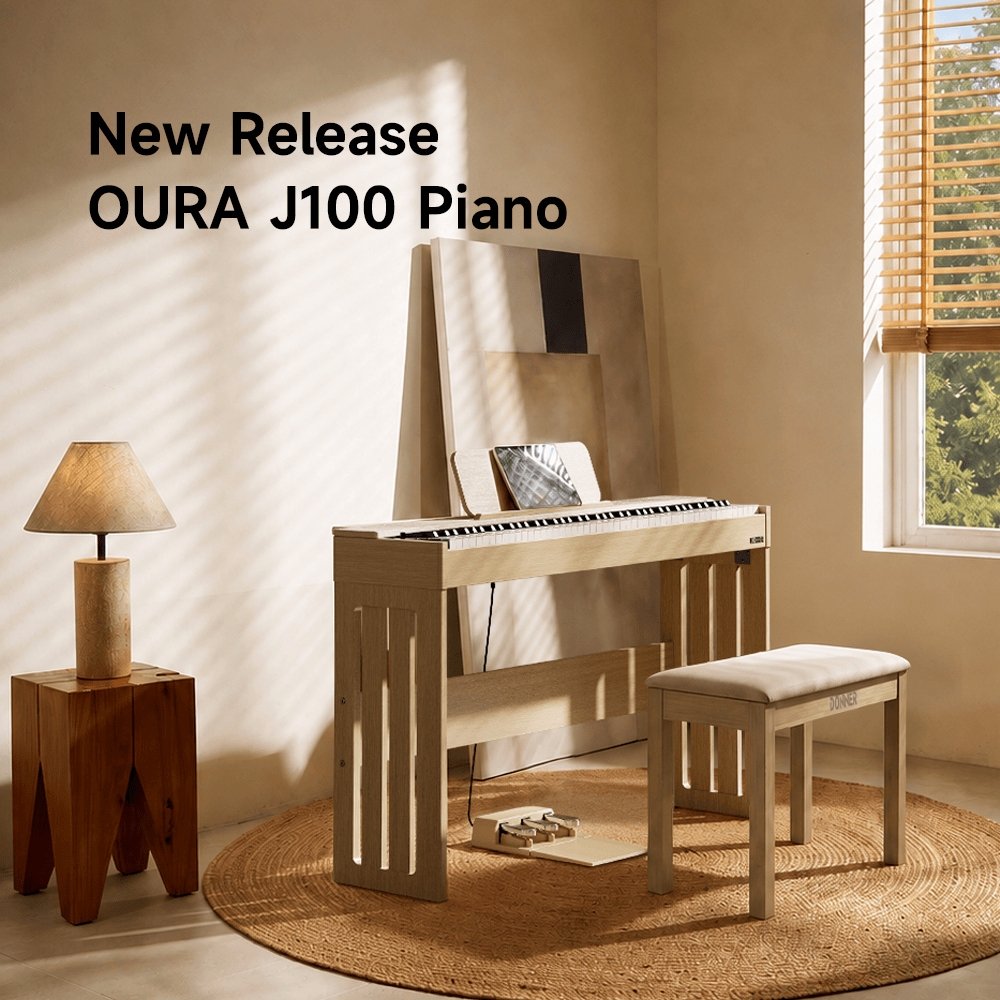 New Release: Donner OURA J100 Digital Piano | Japandi-Inspired Design