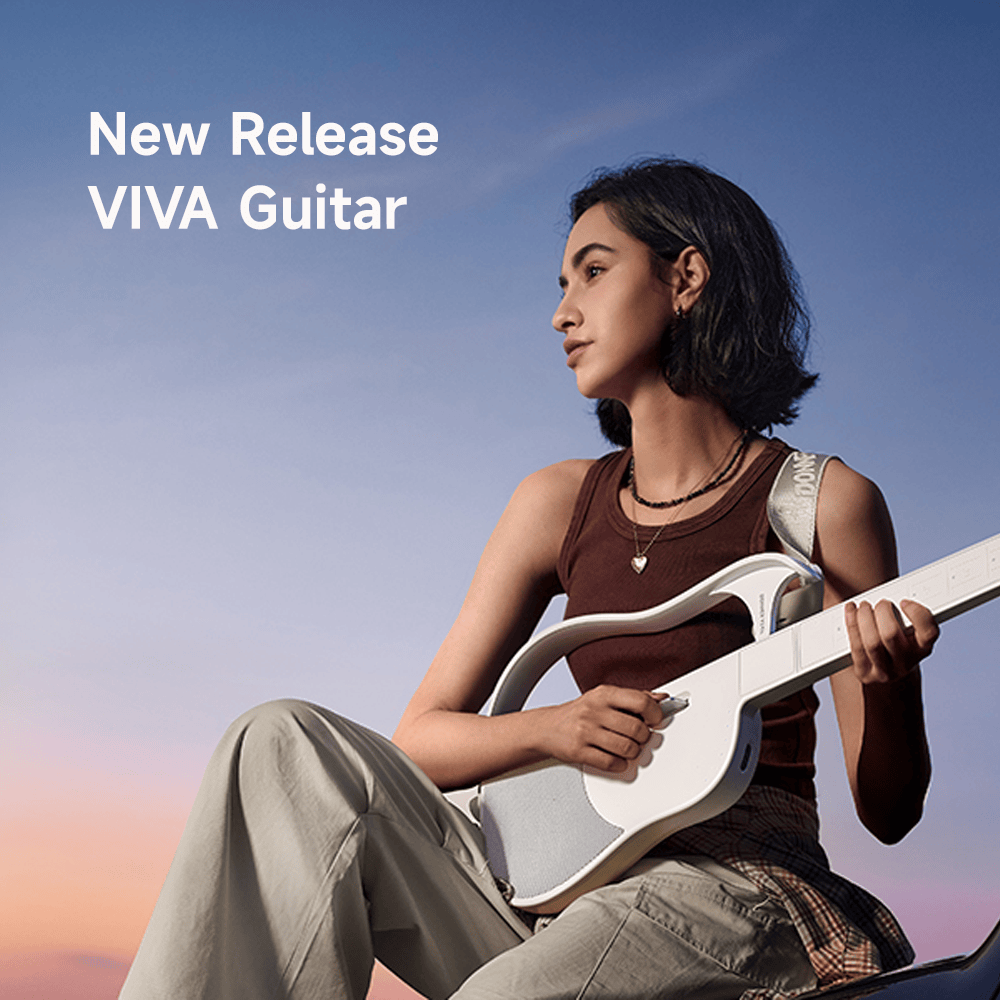 New Release: Donner VIVA Stringless Smart Guitar | Smart & Amp & Portable