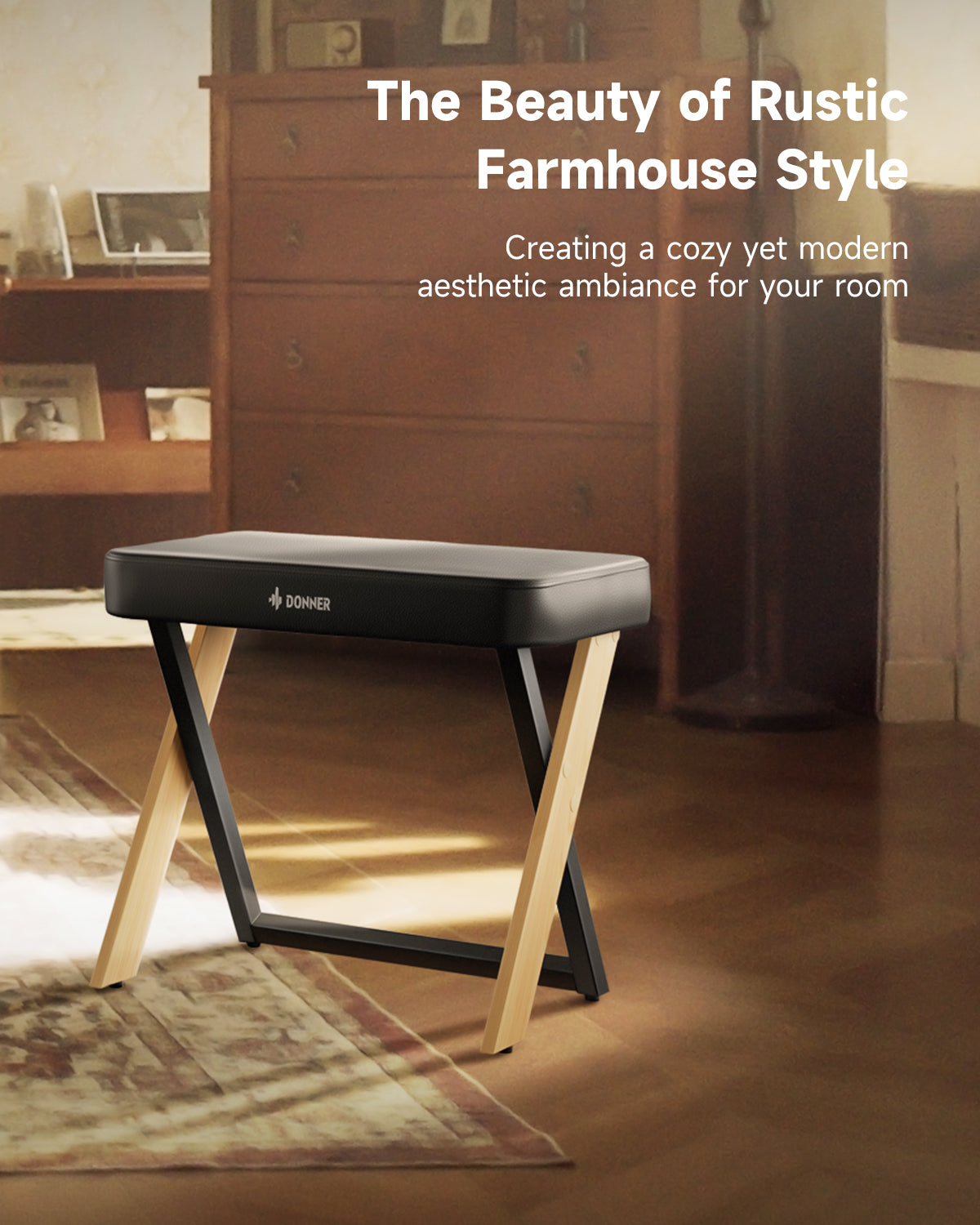 Donner DKB-300 Metal Piano Bench