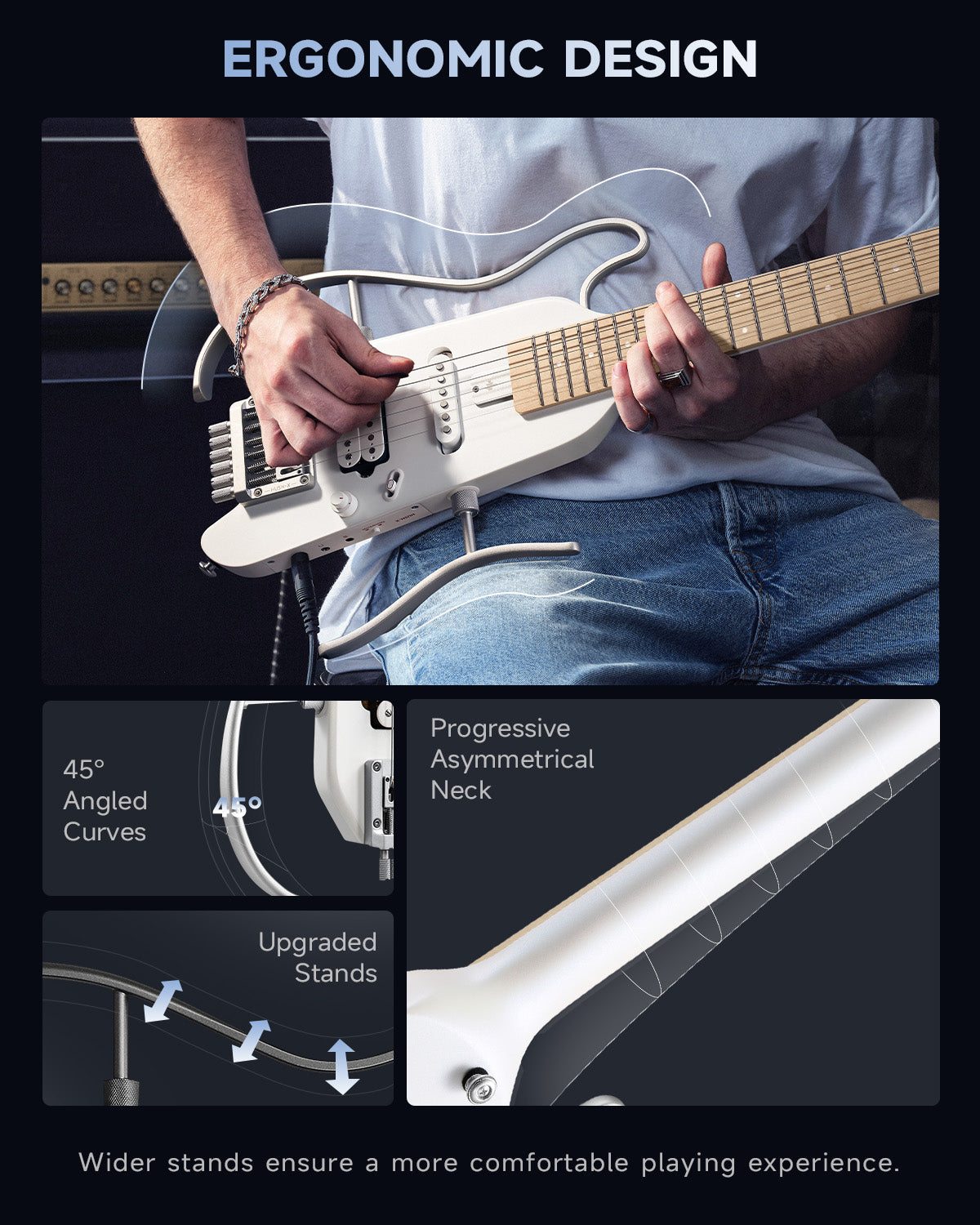 Donner HUSH X Electric Guitar