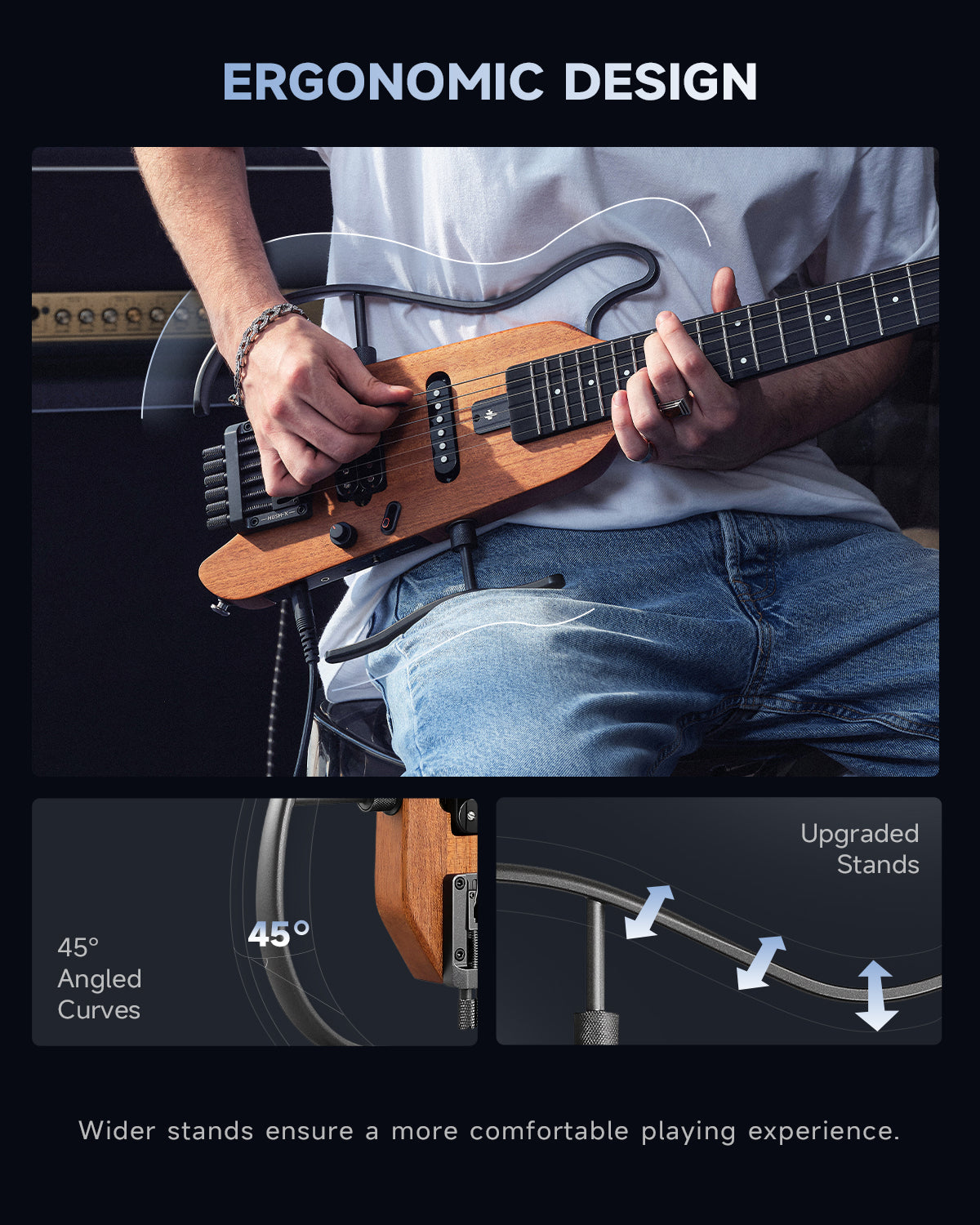 Donner HUSH X Electric Guitar