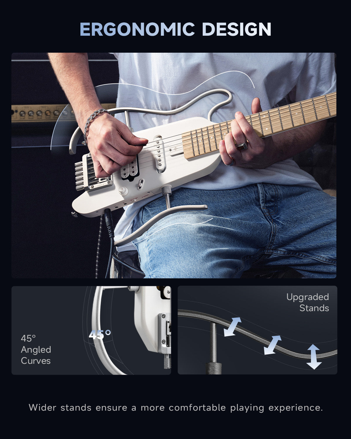 Donner HUSH X Electric Guitar