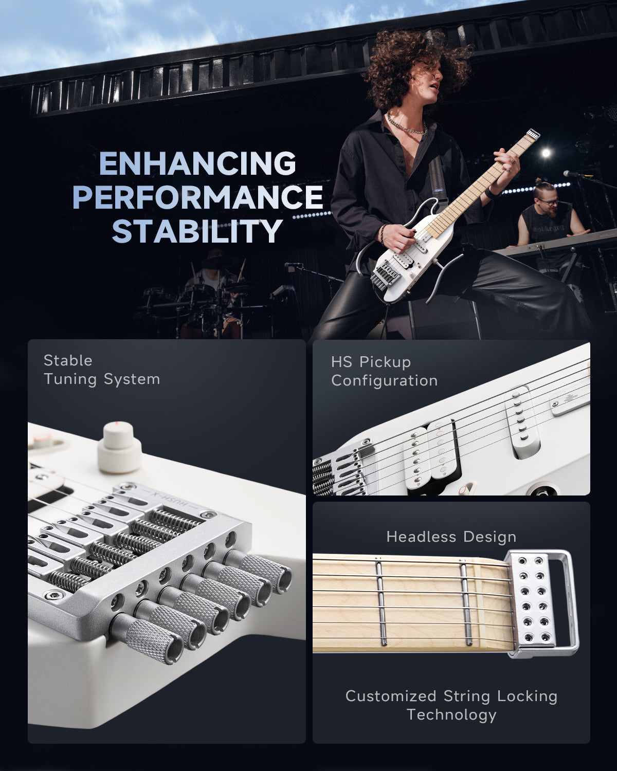 Donner HUSH X Electric Guitar