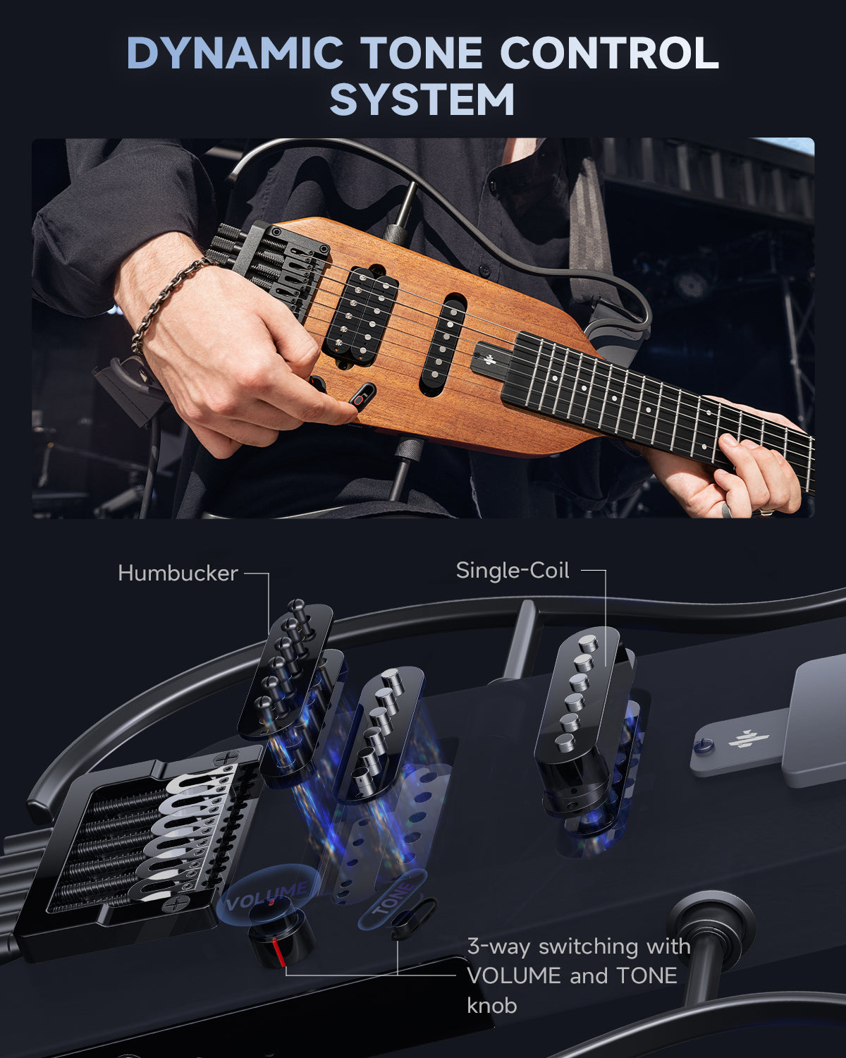 Donner HUSH X Electric Guitar