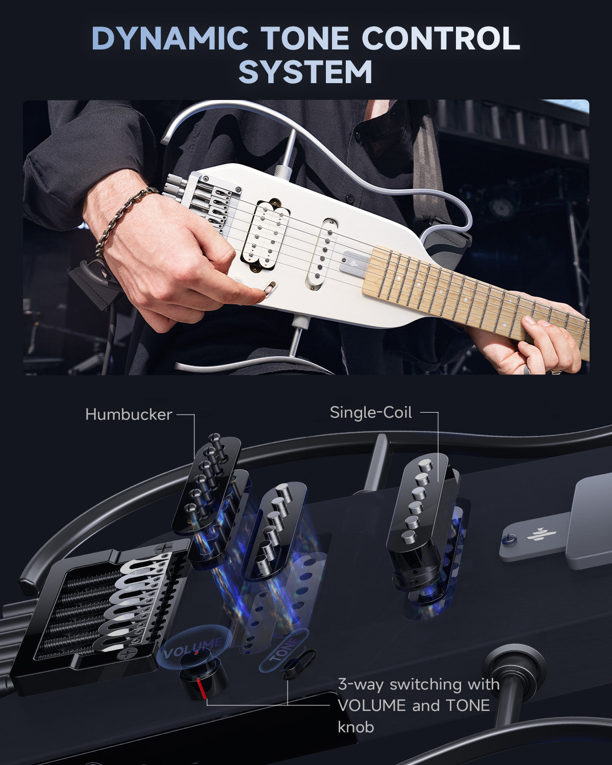 Donner HUSH X Electric Guitar