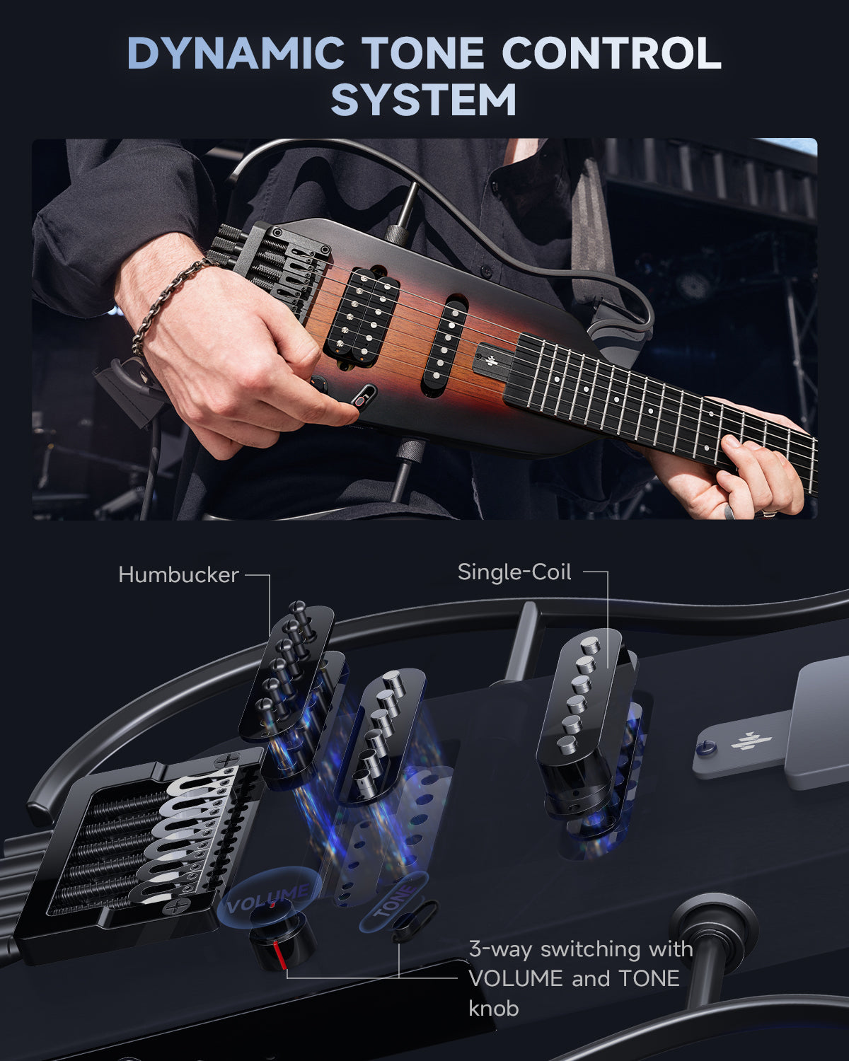 Donner HUSH X Electric Guitar
