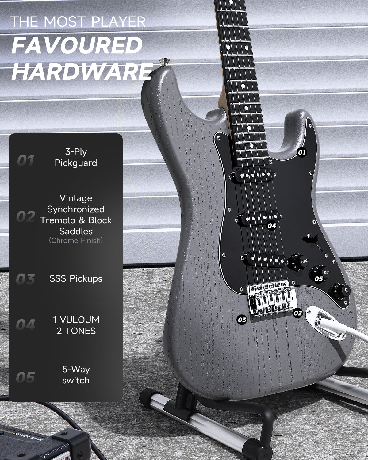 Donner DST-80 Electric Guitar