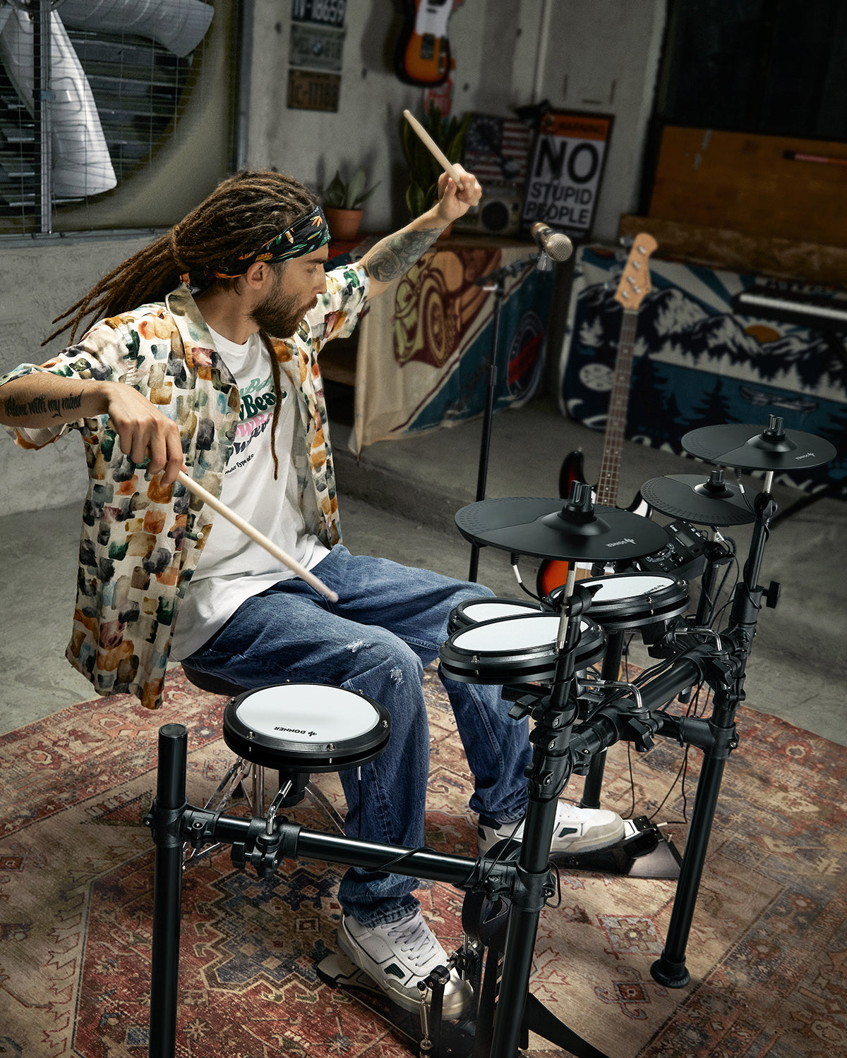 Donner DED-200X Electronic Drum Set